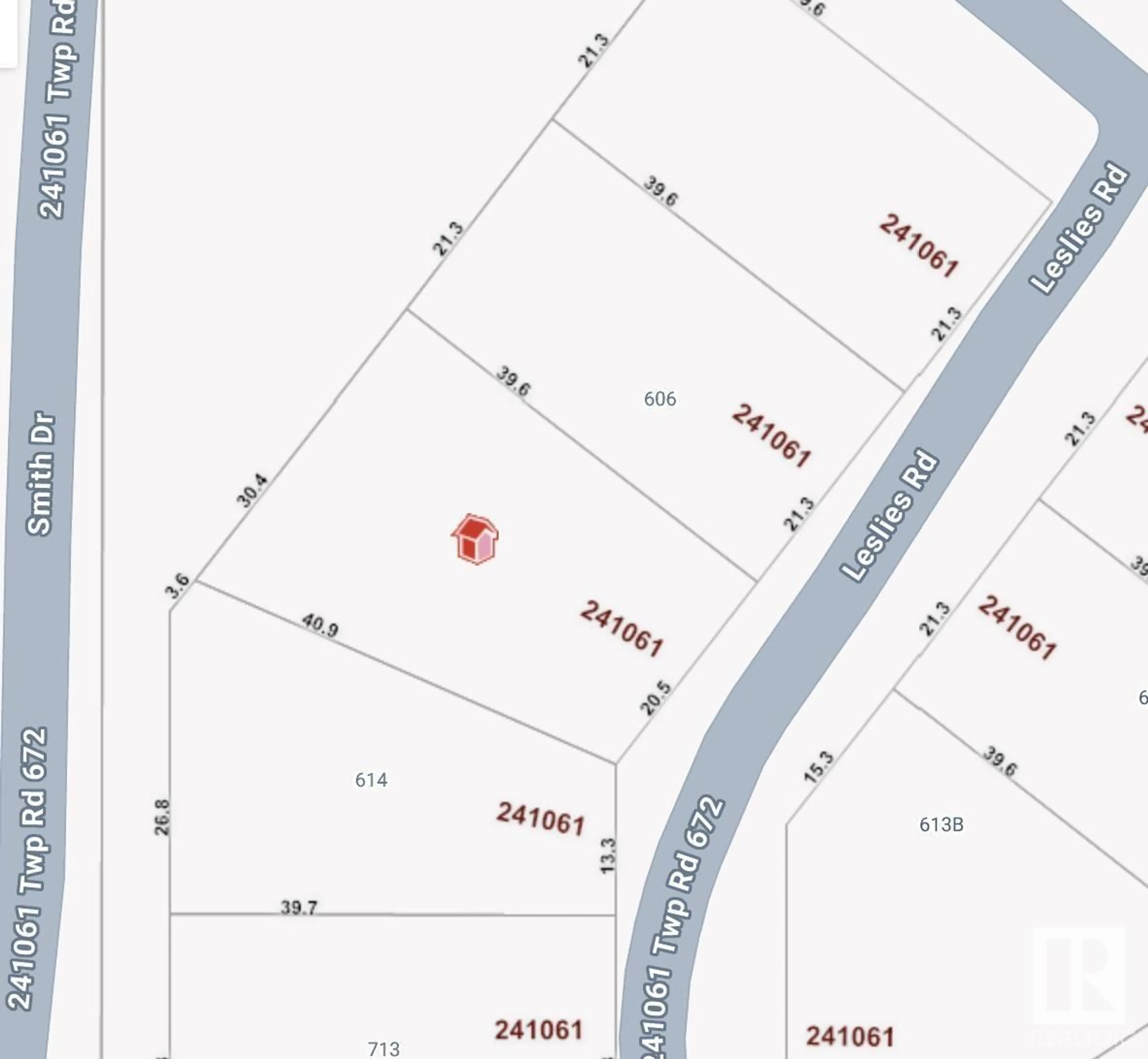 Picture of a map for 3 LESLIES RD, Rural Athabasca County Alberta T9S1R9