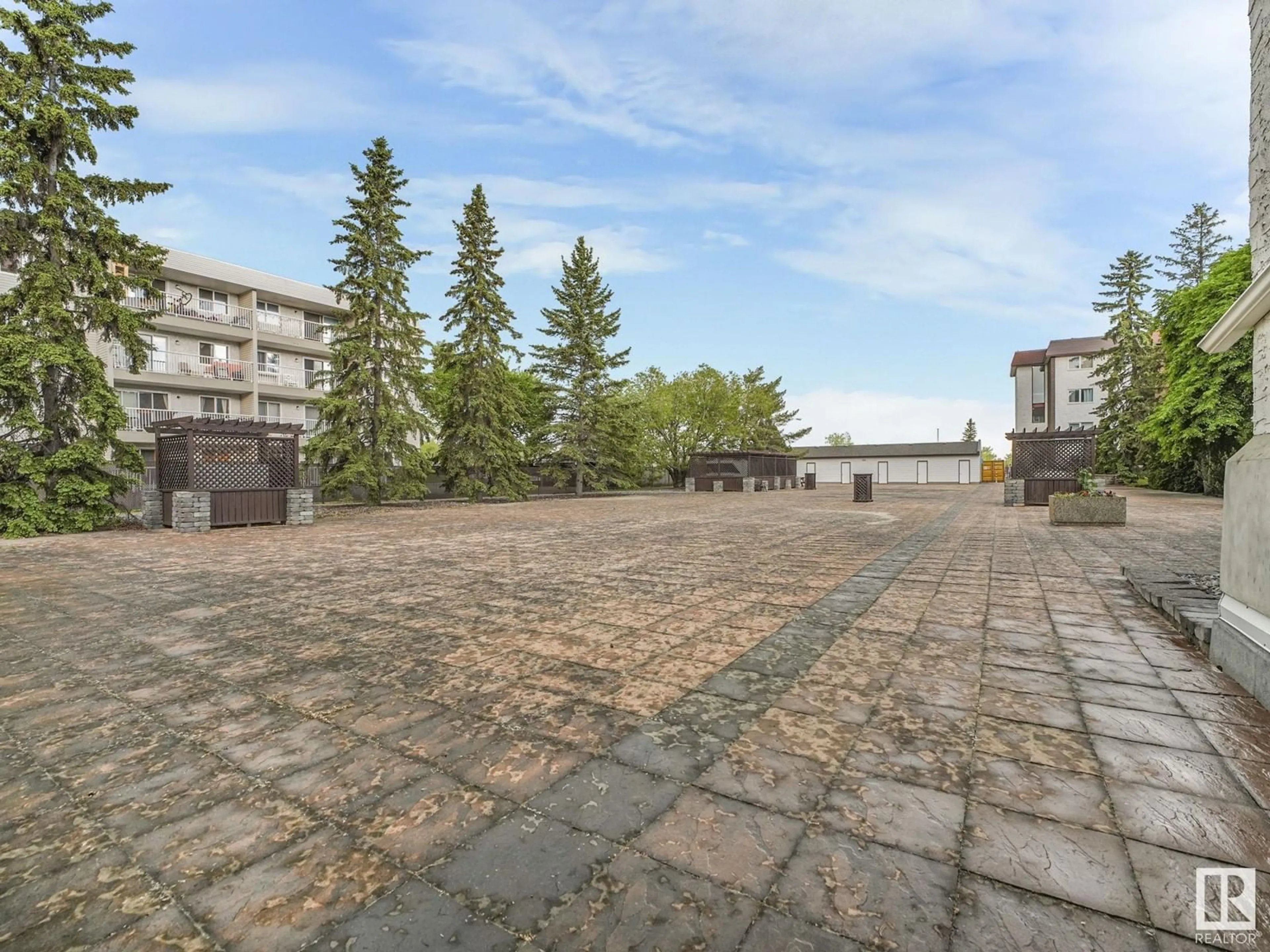 Patio, unknown for #207 - 14810 51 AV, Edmonton Alberta T6H5G5