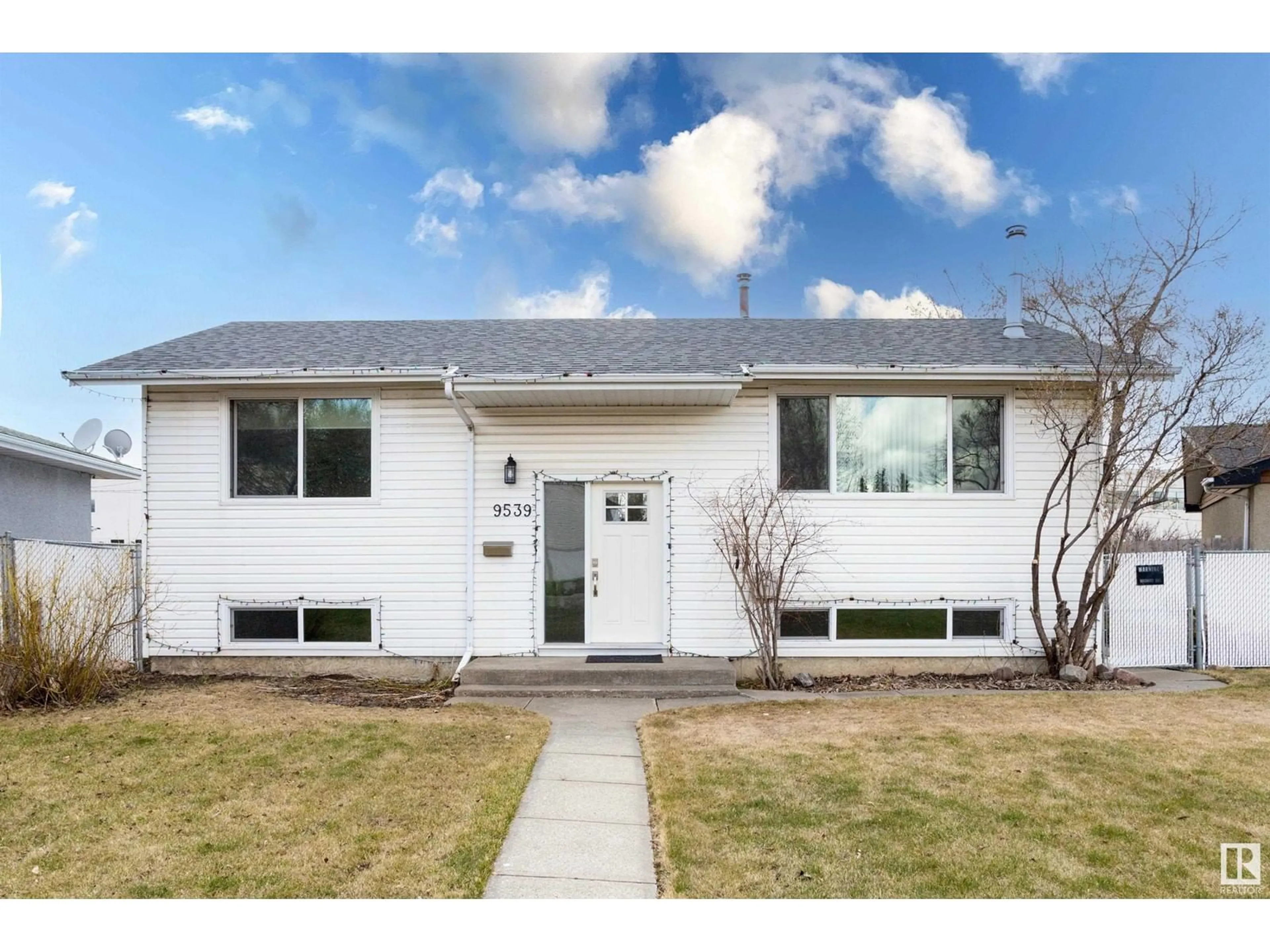 Home with vinyl exterior material, street for NW - 9539 133 AV, Edmonton Alberta T5E1C7