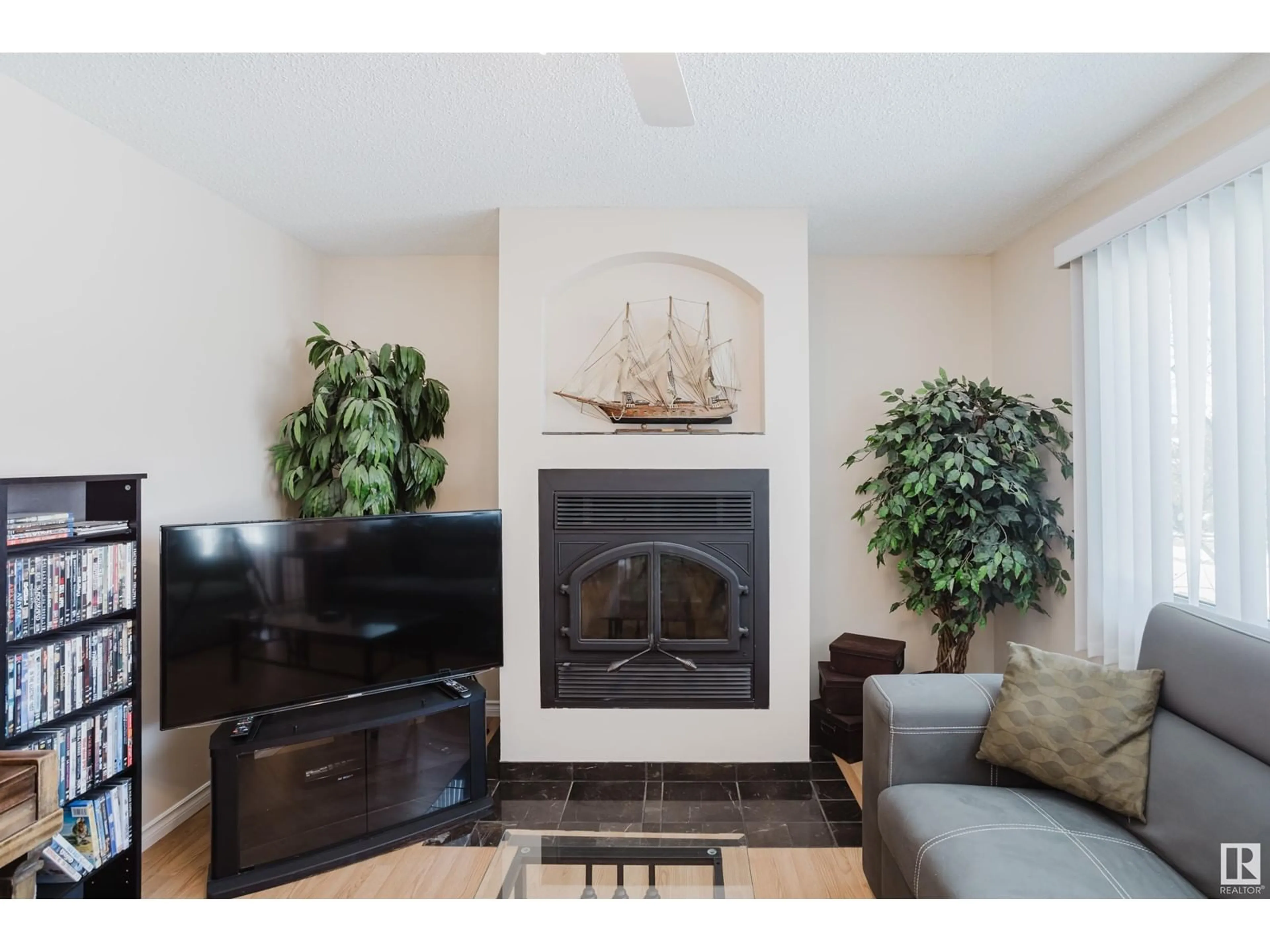 Living room with furniture, unknown for NW - 9539 133 AV, Edmonton Alberta T5E1C7