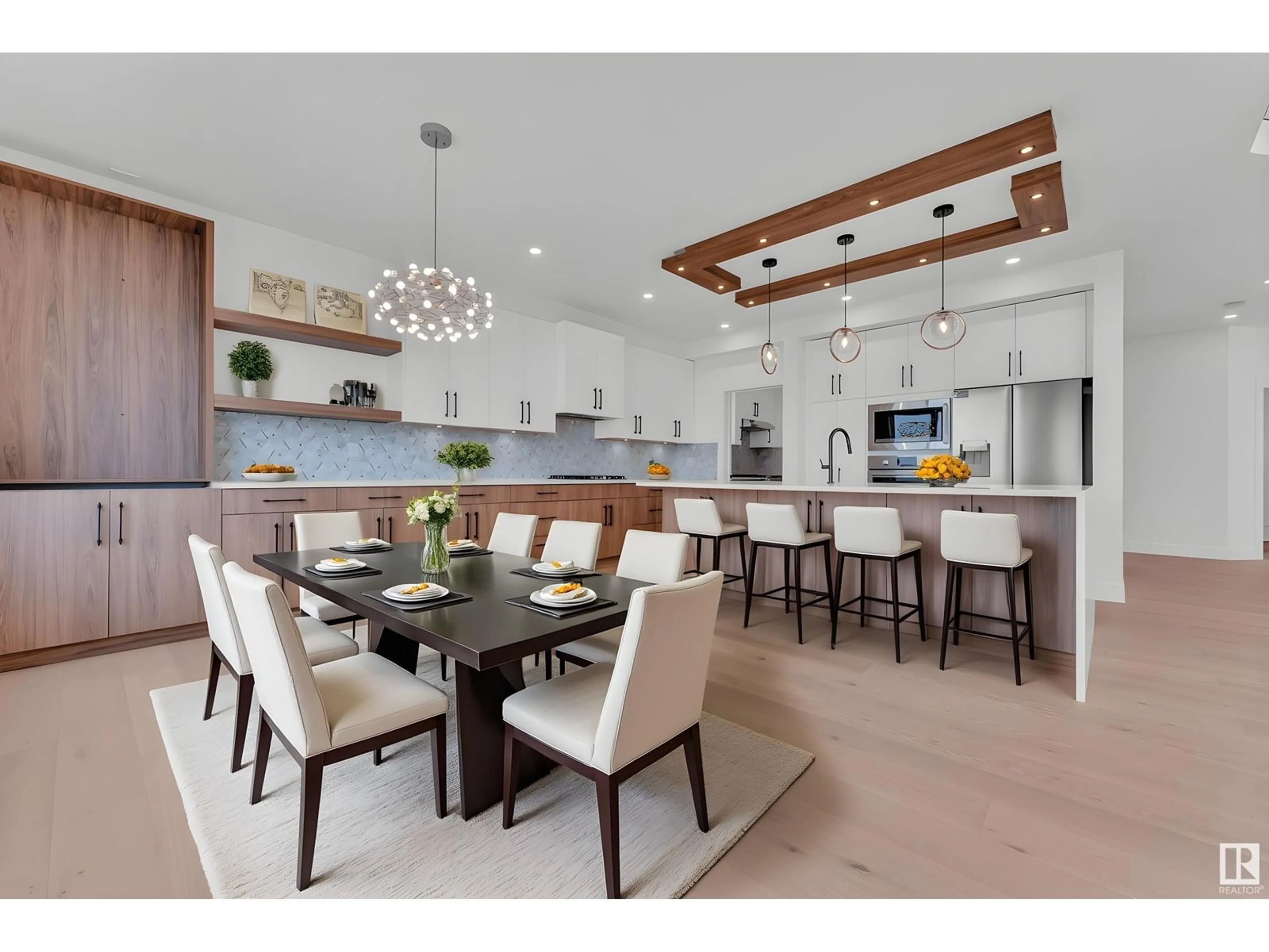 Open concept kitchen, unknown for 324 ASTON CL, Leduc Alberta T9E1H9