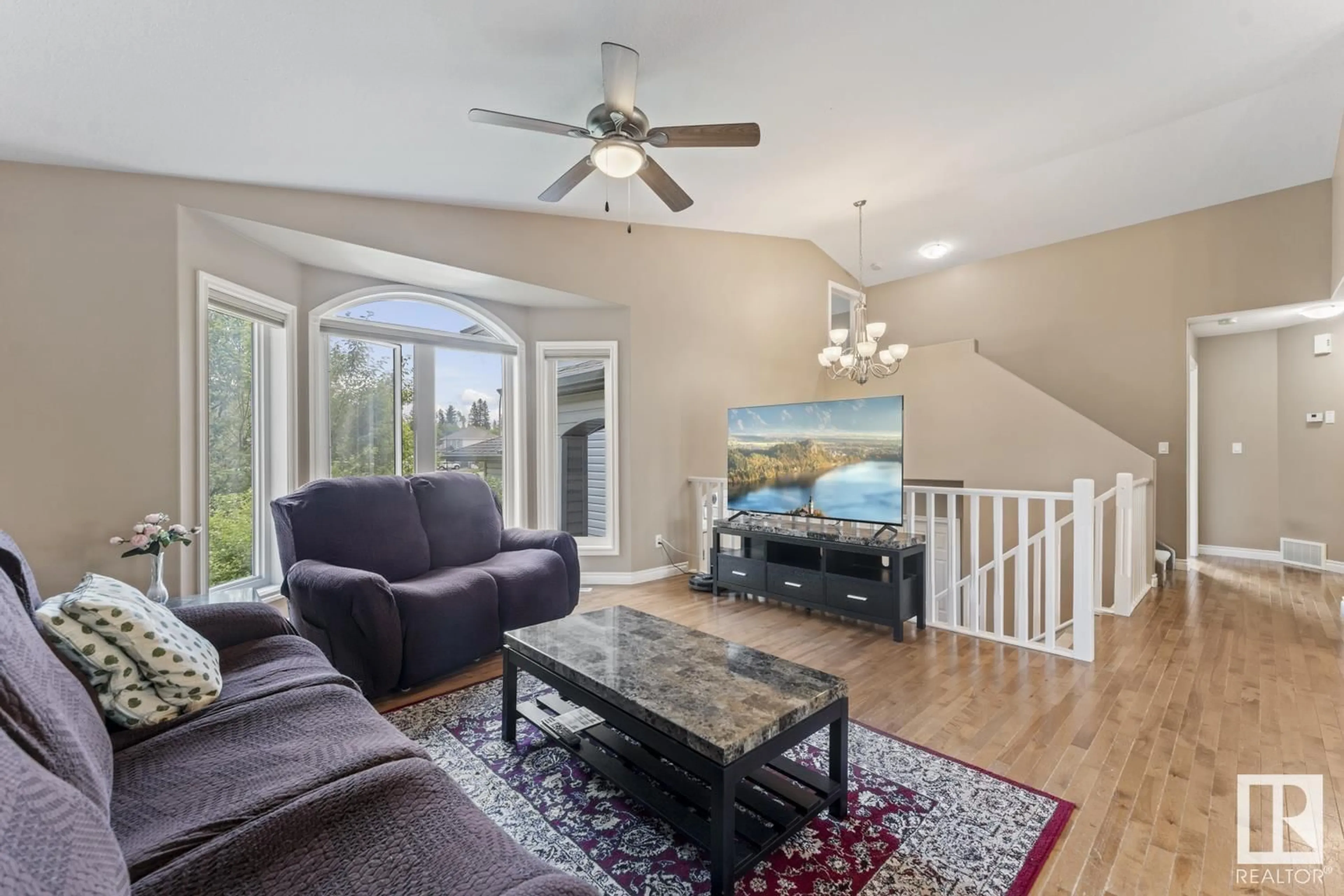 Living room with furniture, unknown for 518 26 ST, Cold Lake Alberta T9M0B2