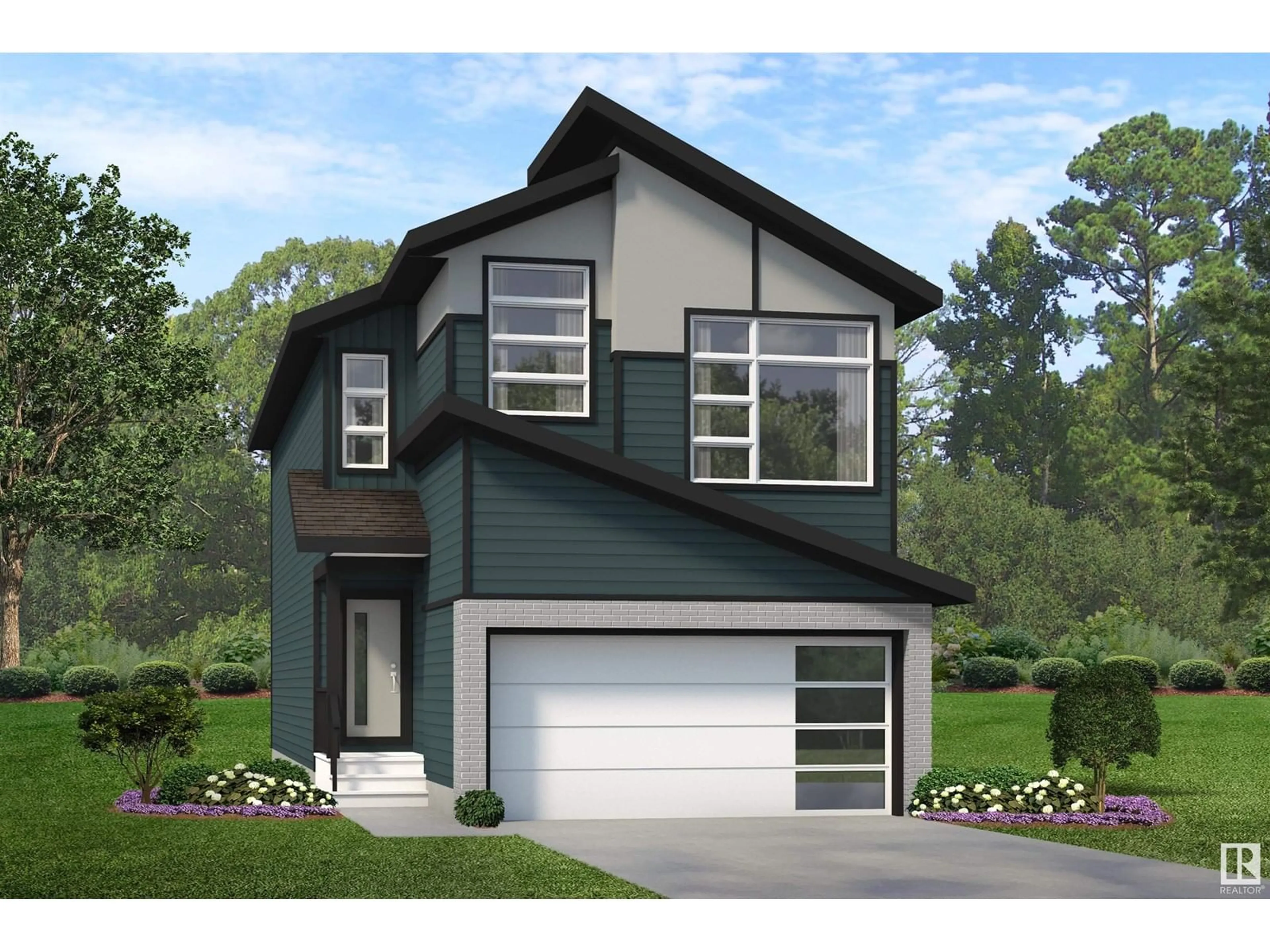 Home with vinyl exterior material, street for NW - 4509 WARBLER LOOP, Edmonton Alberta T5S2C2