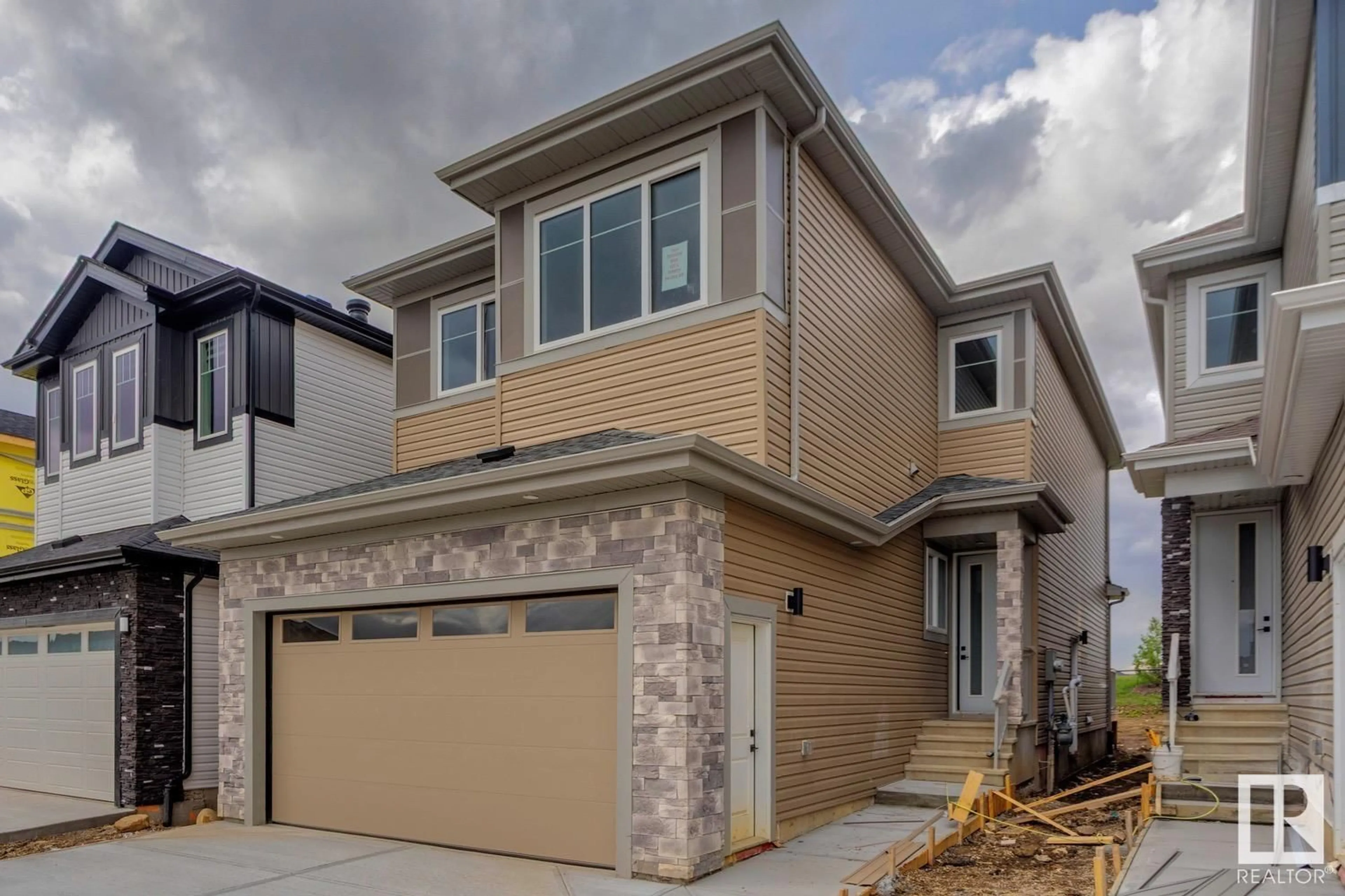 Home with brick exterior material, street for 3614 TRIOMPHE BV, Beaumont Alberta T4X3A7