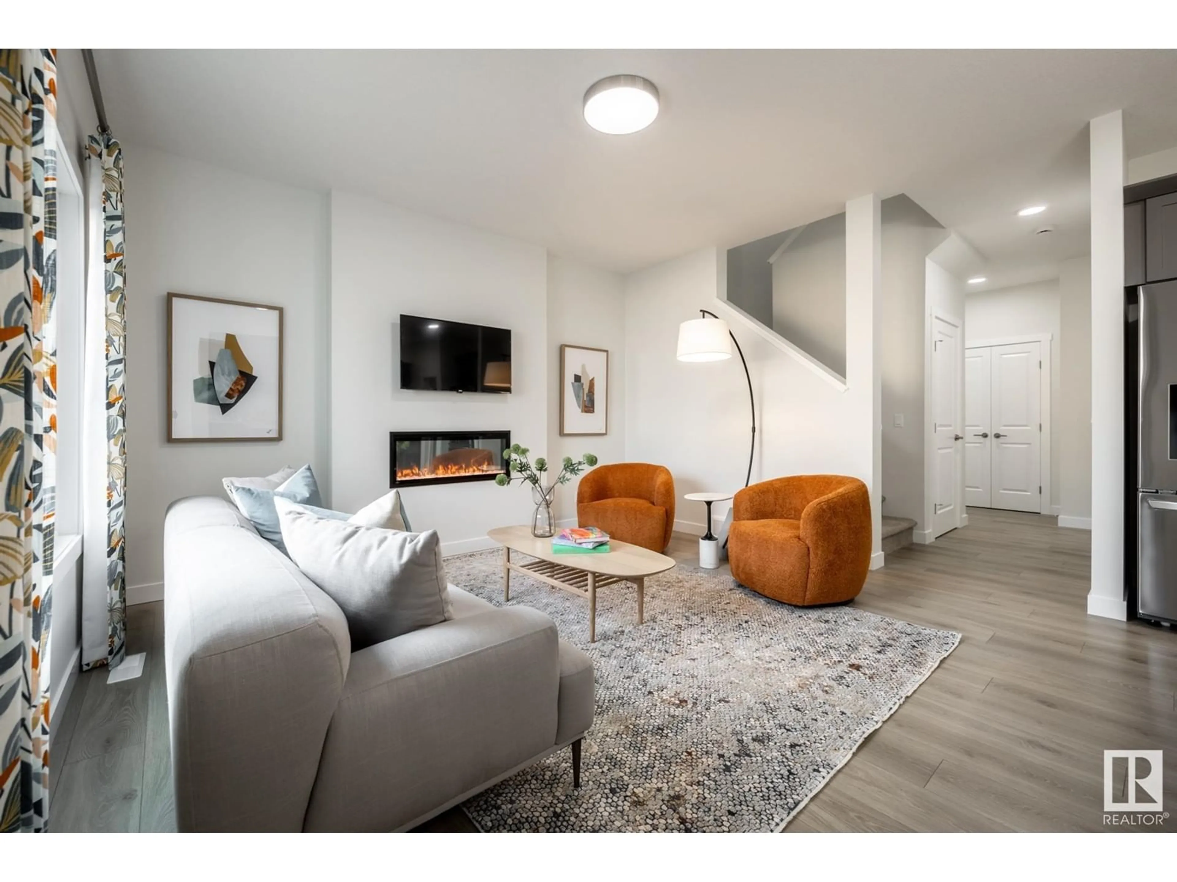Living room with furniture, unknown for SW - 5264 KINNEY PL, Edmonton Alberta T6M3B5