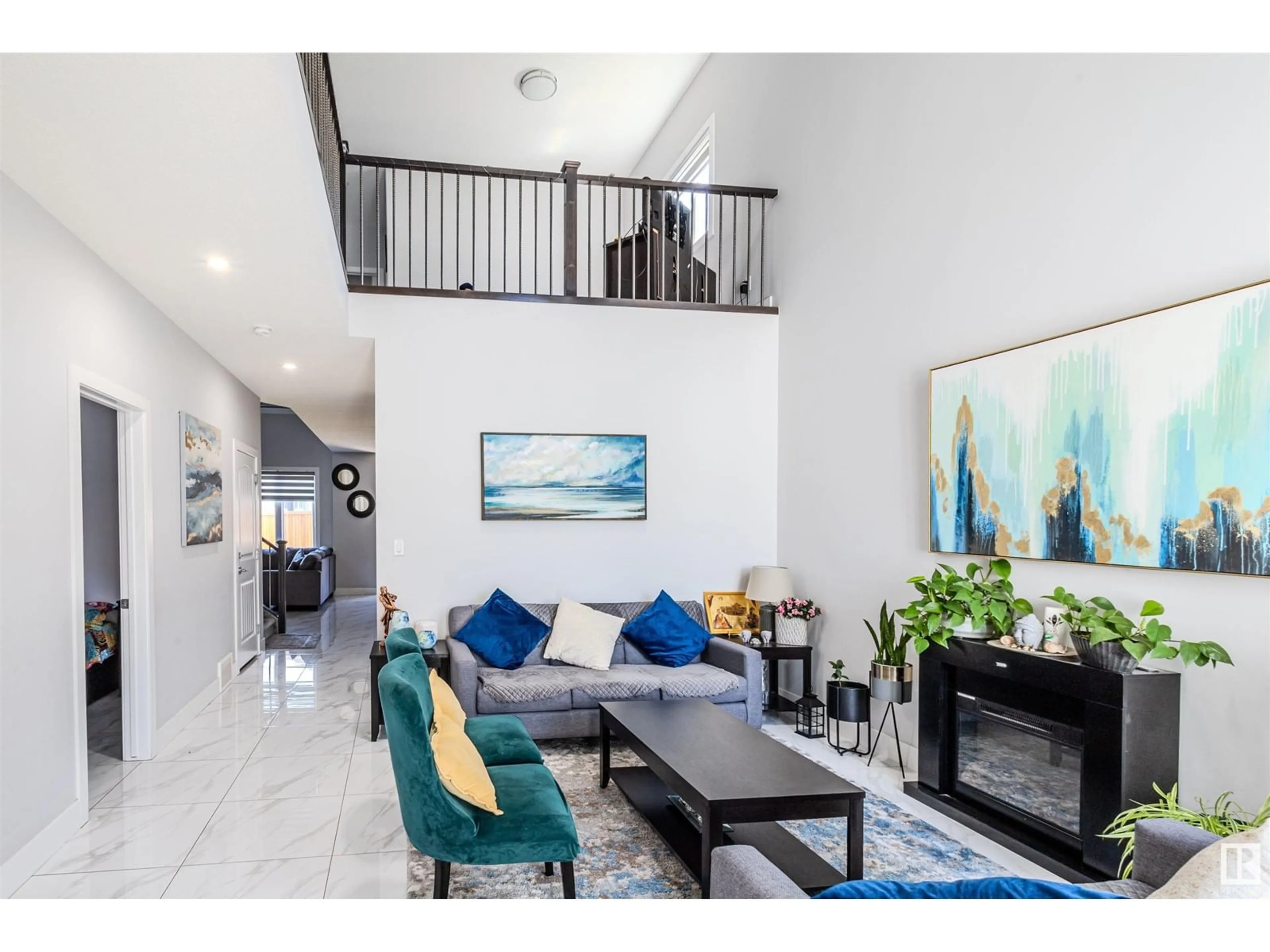 Living room with furniture, unknown for 1263 24 ST, Edmonton Alberta T6T2M7