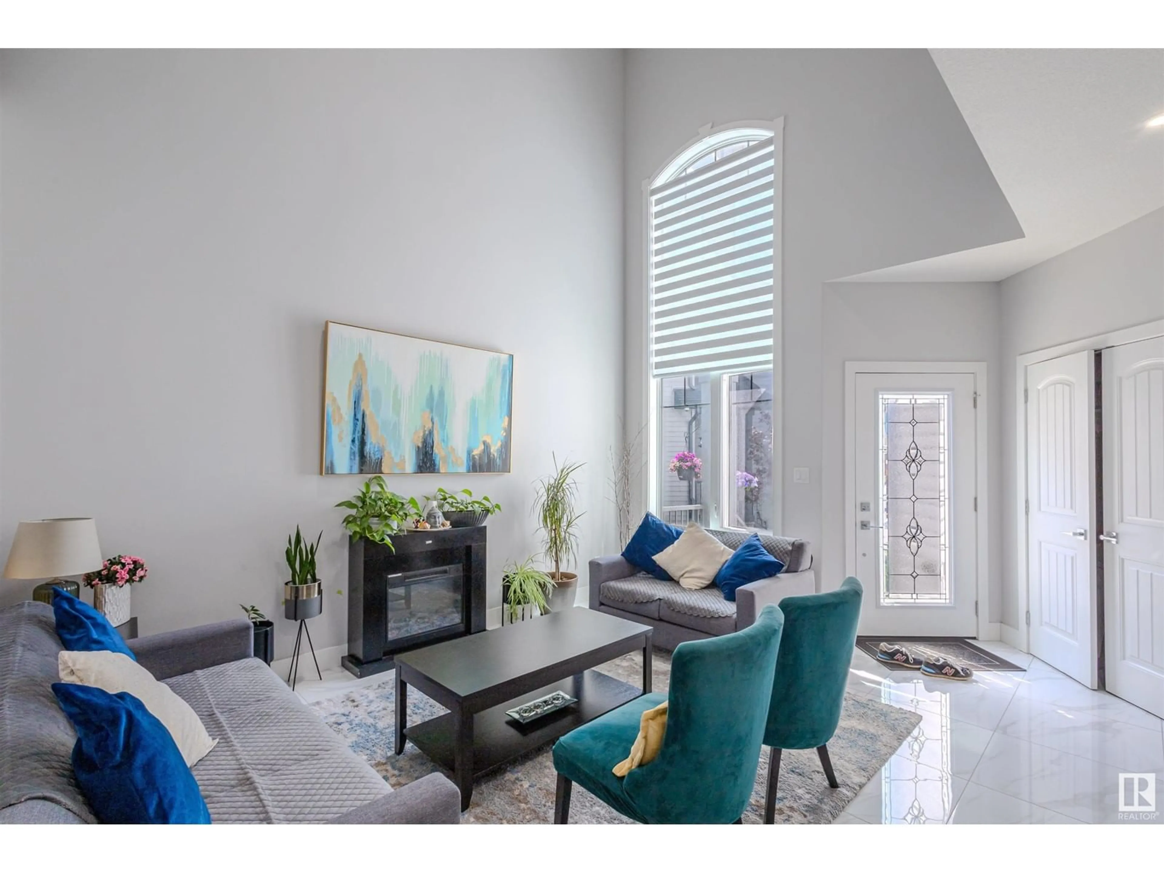 Living room with furniture, unknown for 1263 24 ST, Edmonton Alberta T6T2M7