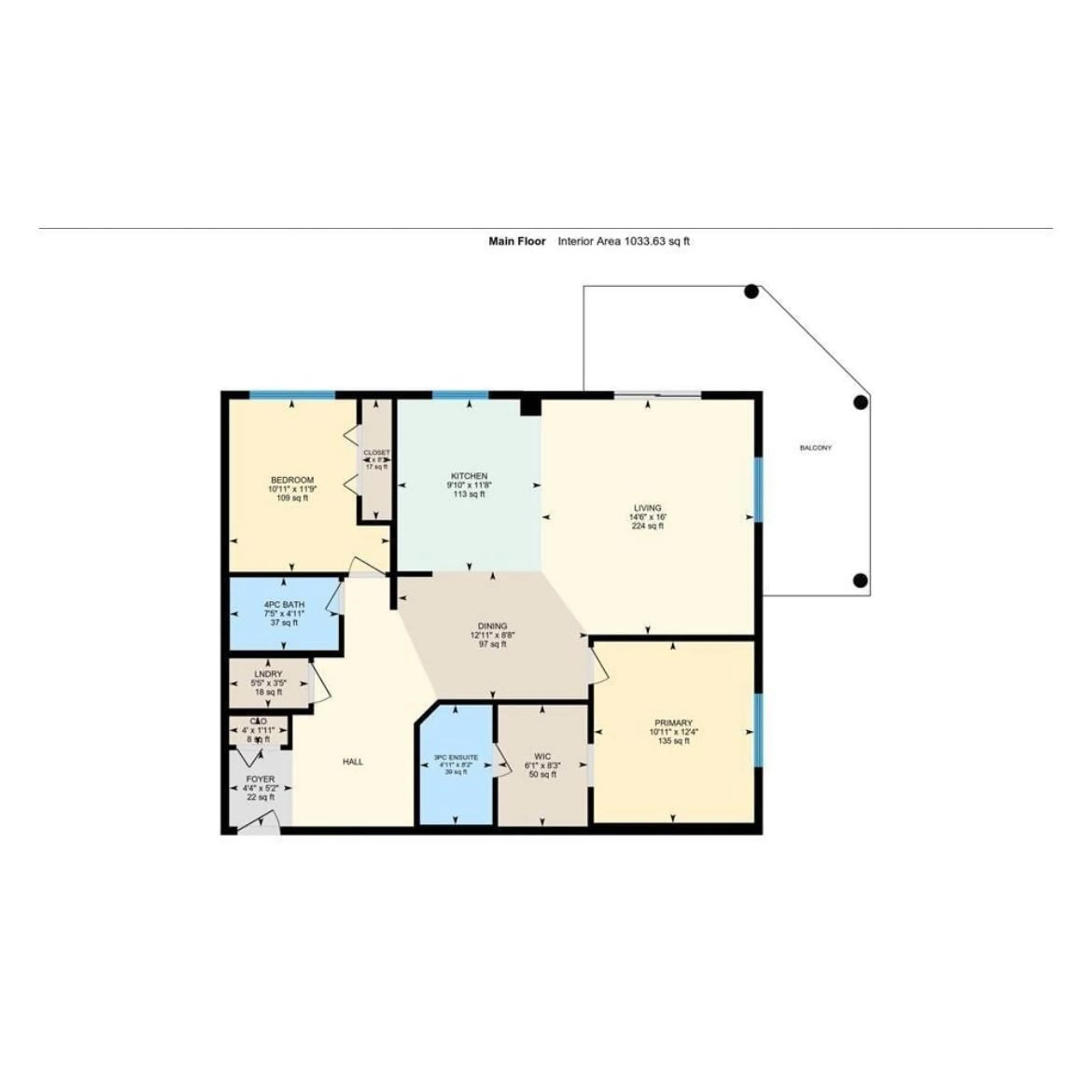 Floor plan for 263 - 430 MACEWAN RD, Edmonton Alberta T6W1R3