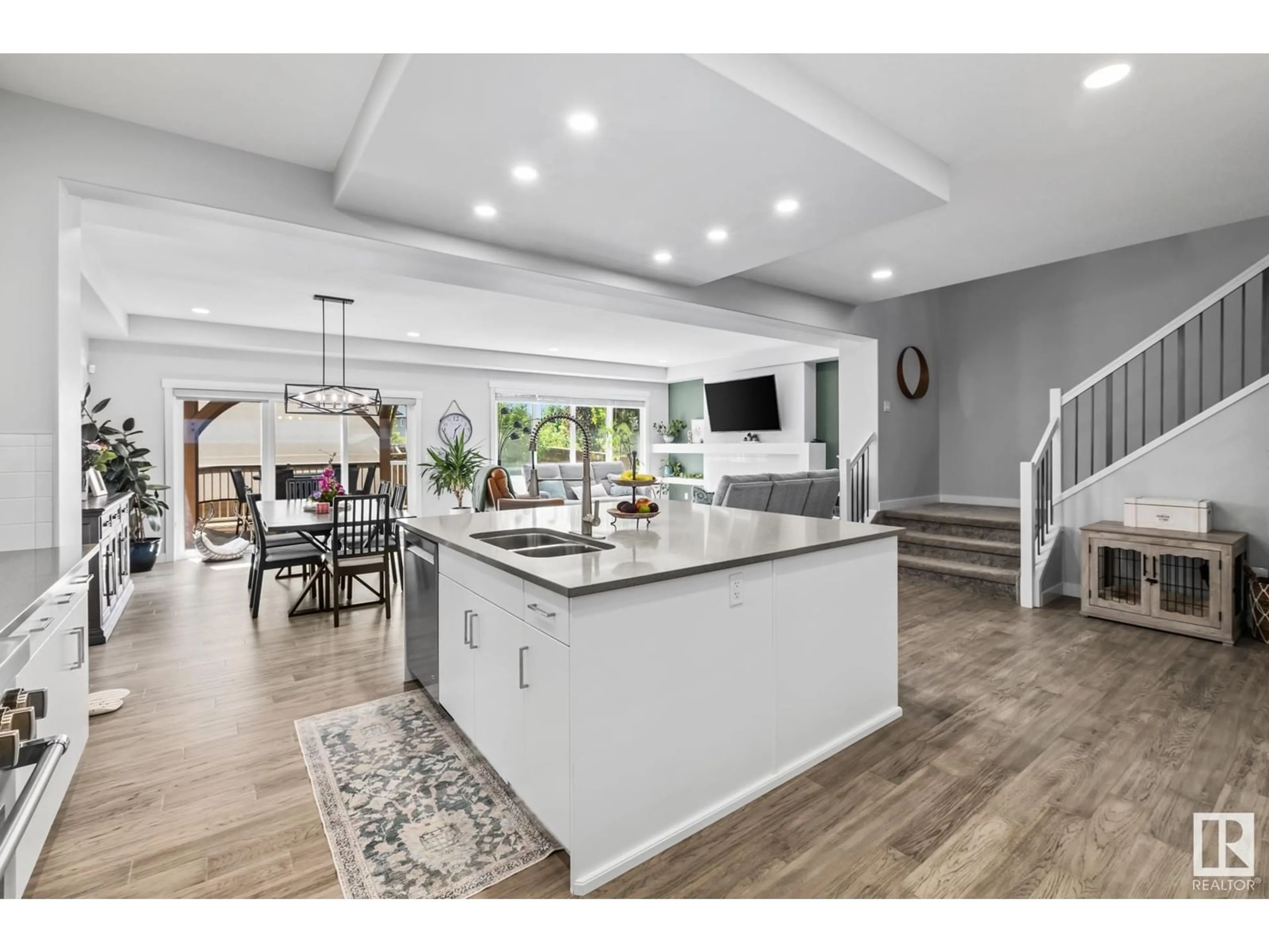 Open concept kitchen, unknown for 18 RATELLE CI, St. Albert Alberta T8N7T8