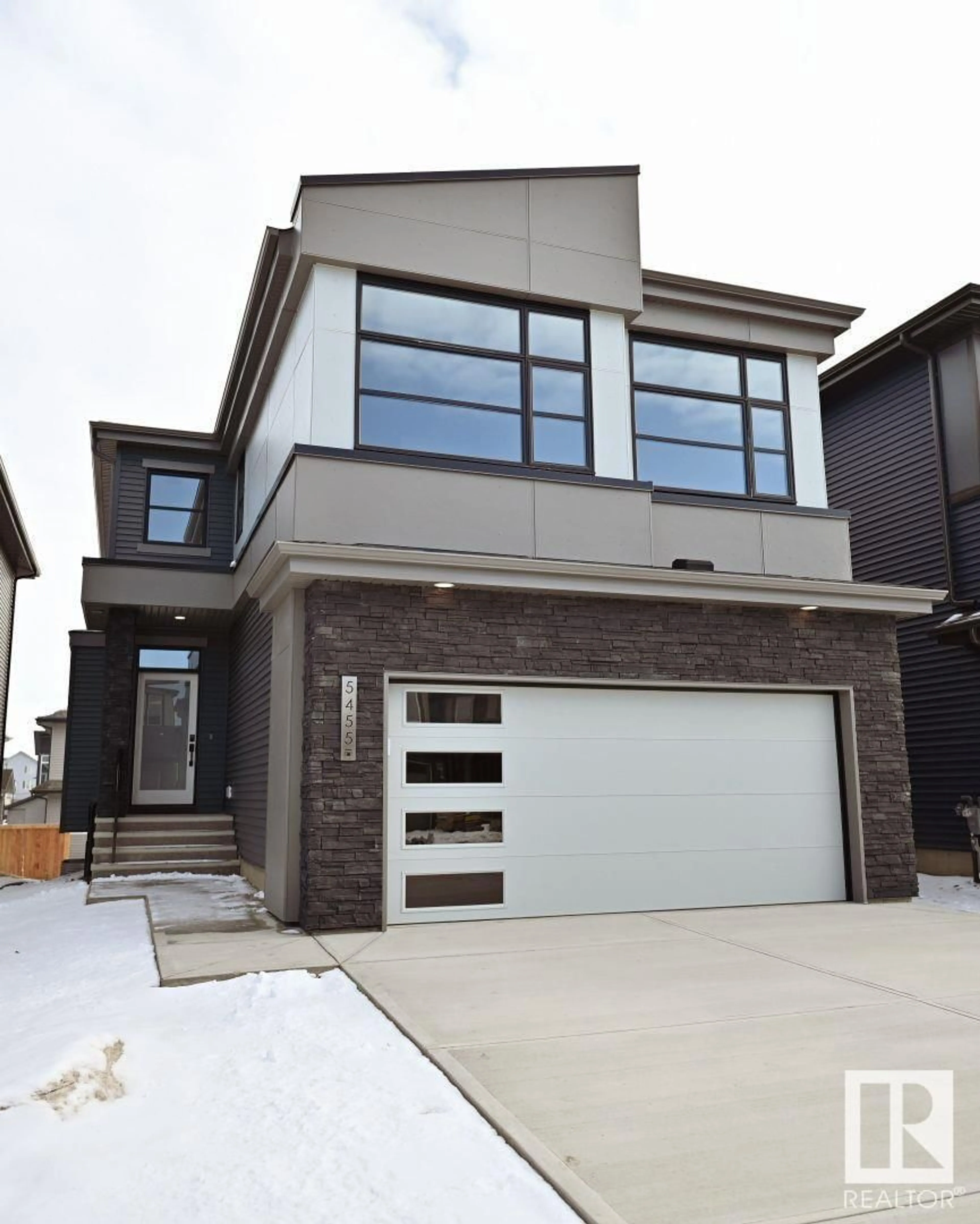 Home with brick exterior material, street for 5455 KOOTOOK RD, Edmonton Alberta T6W2Z5