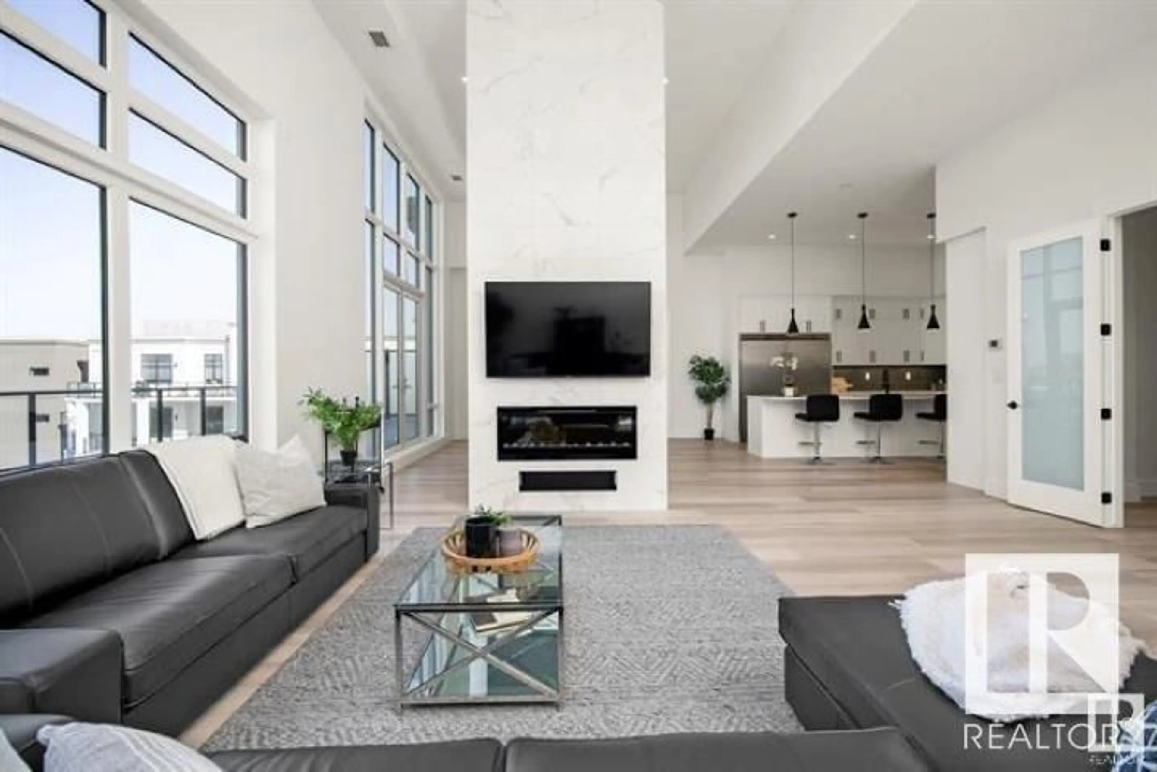 Living room with furniture, unknown for #1030 - 1030 BELLEROSE DR, St. Albert Alberta T8N7P7