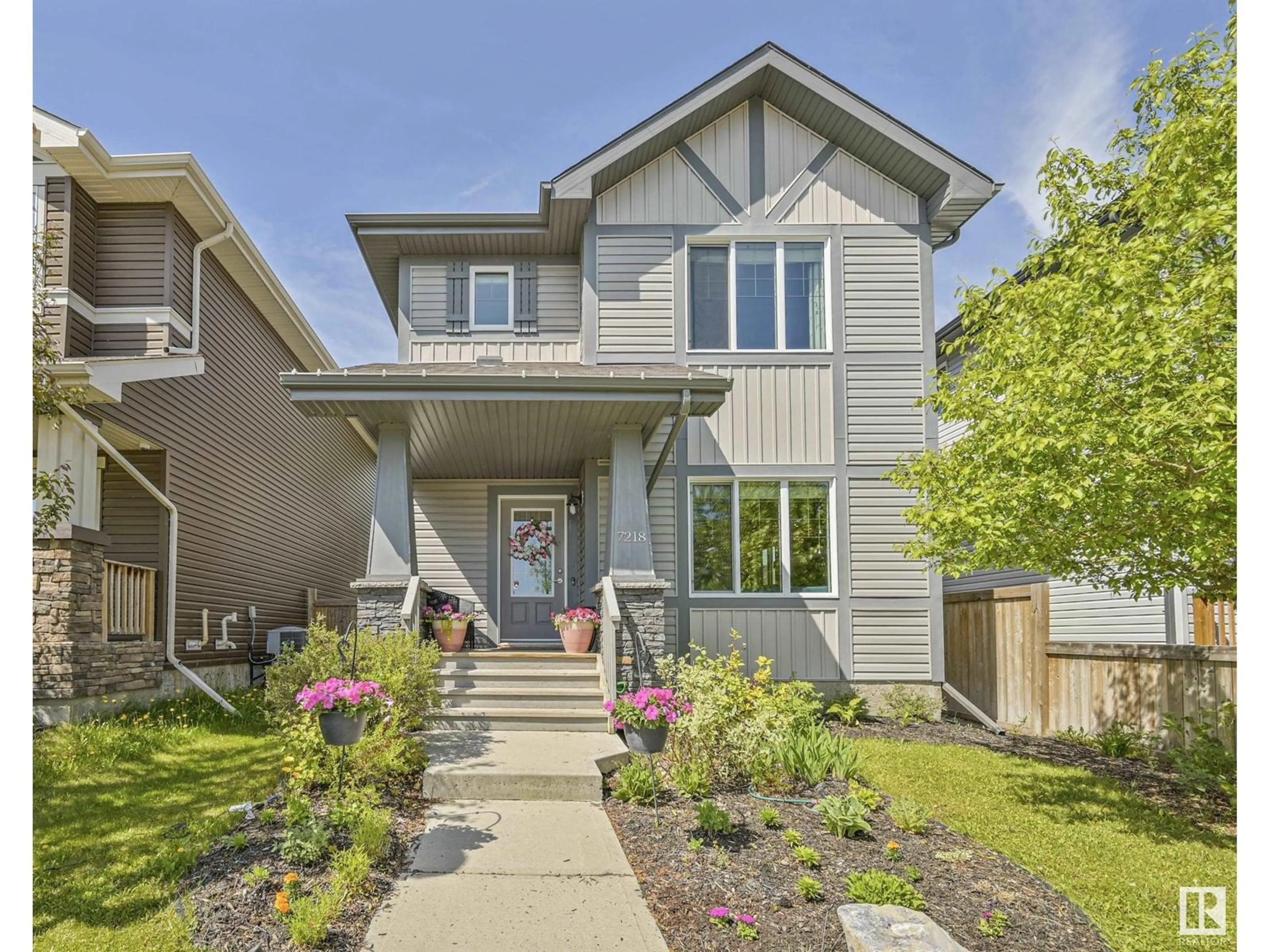Home with brick exterior material, street for SW - 7218 ARMOUR CR, Edmonton Alberta T6W2N9