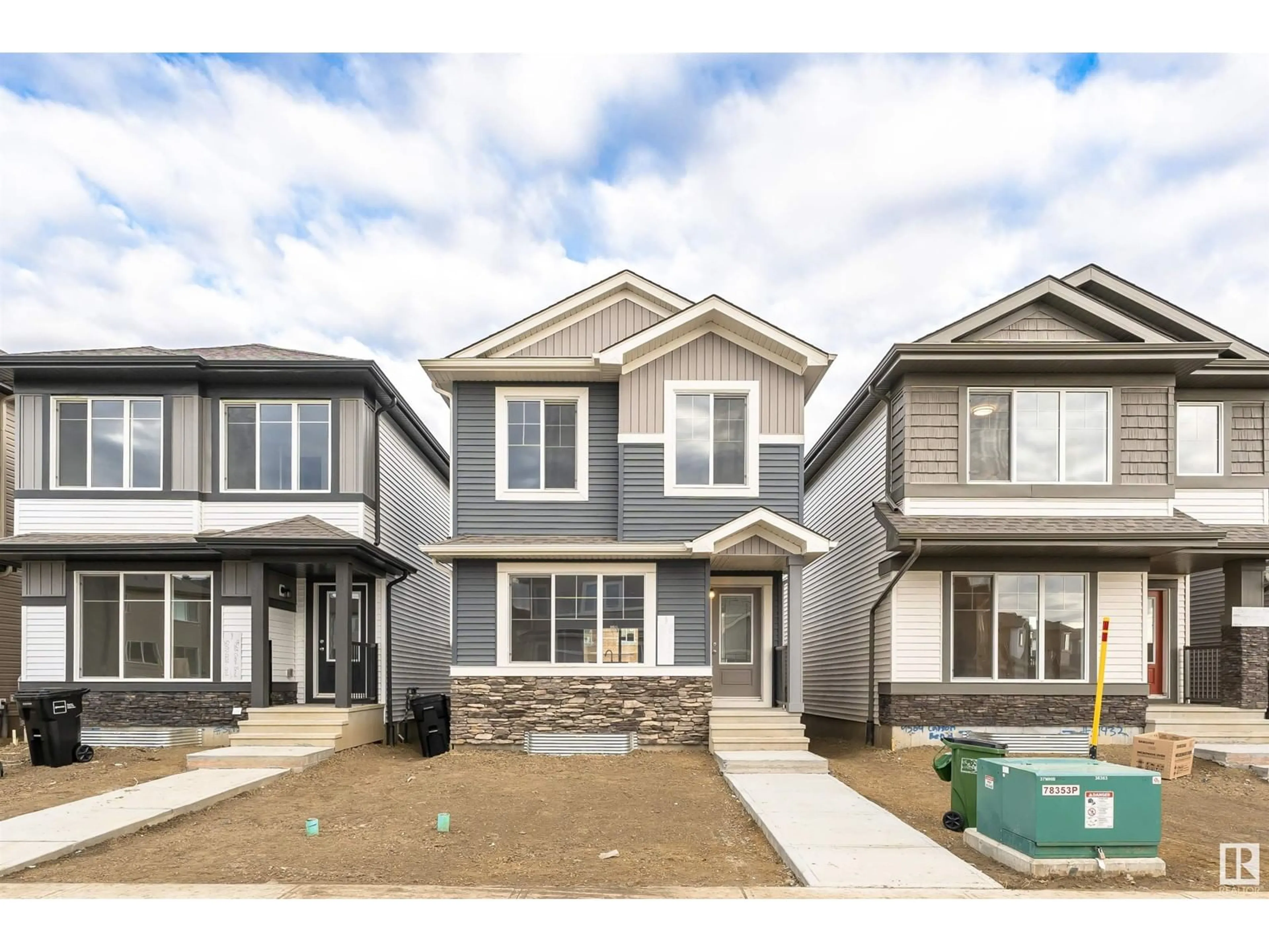 Home with vinyl exterior material, street for SW - 9566 CARSON BEND BN, Edmonton Alberta T6W5H6