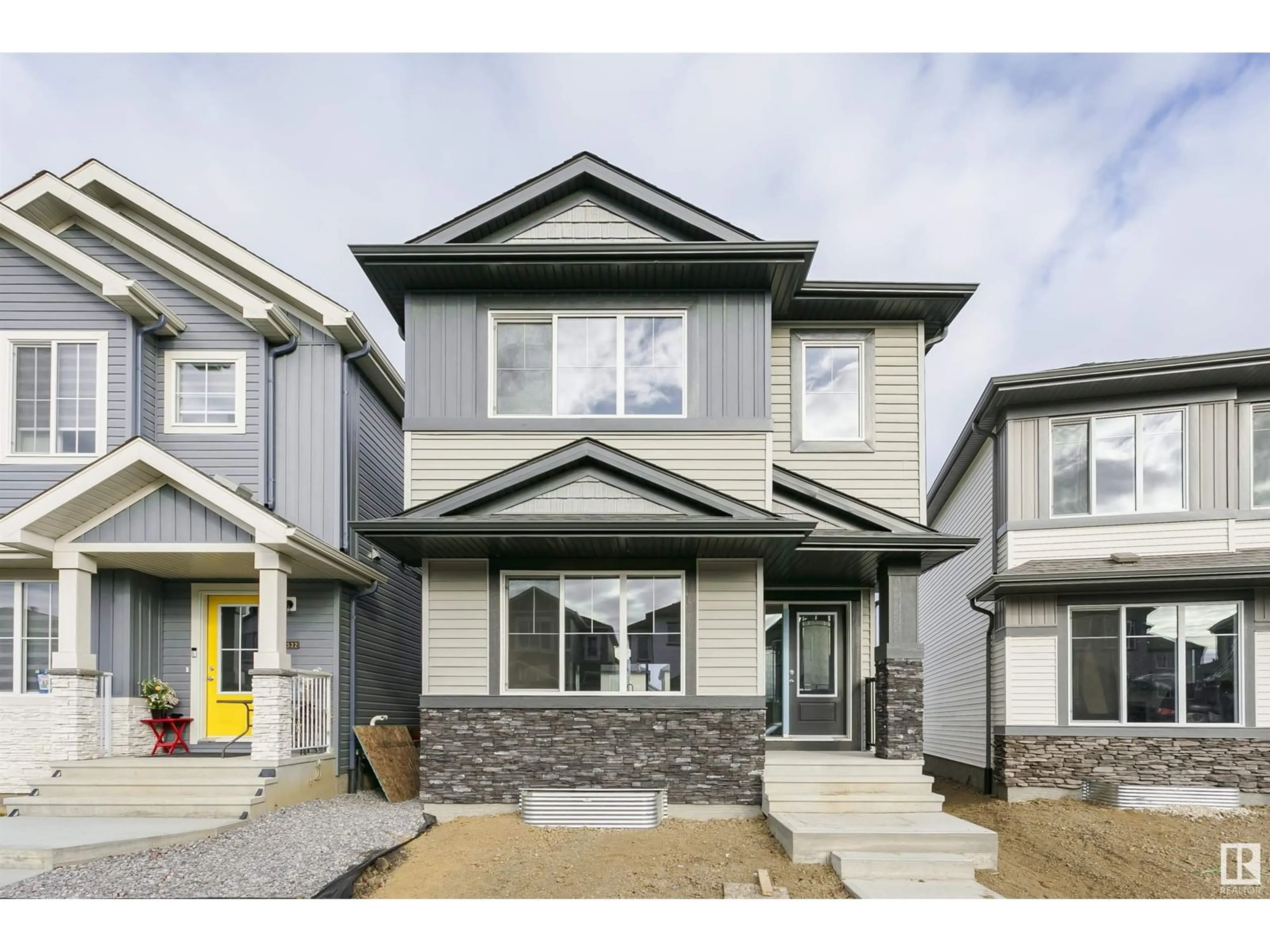 Home with vinyl exterior material, street for SW - 9530 CARSON BEND BN, Edmonton Alberta T6W5G7