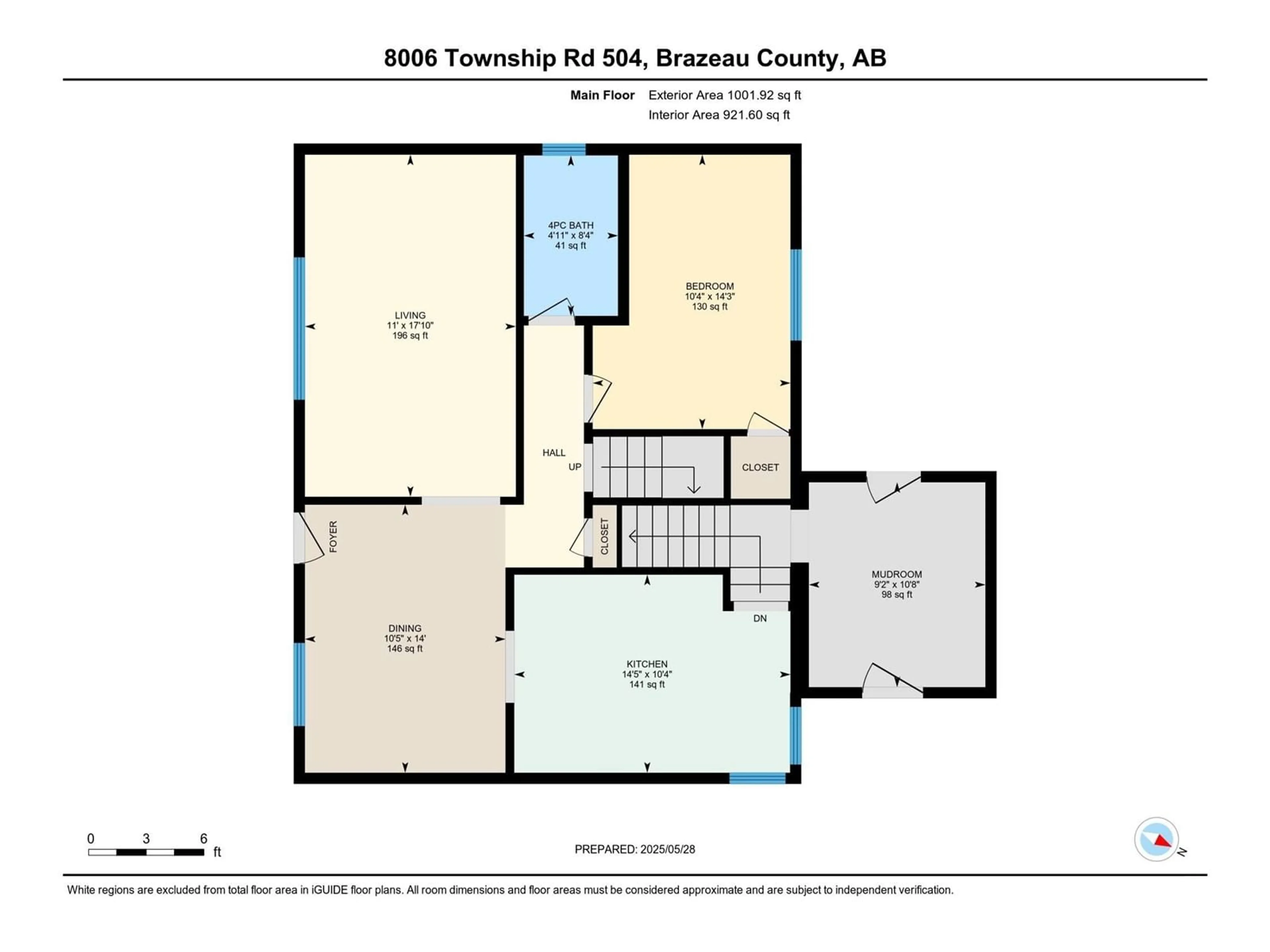 Floor plan for 8006 TWP ROAD 504, Rural Brazeau County Alberta T7A2A2
