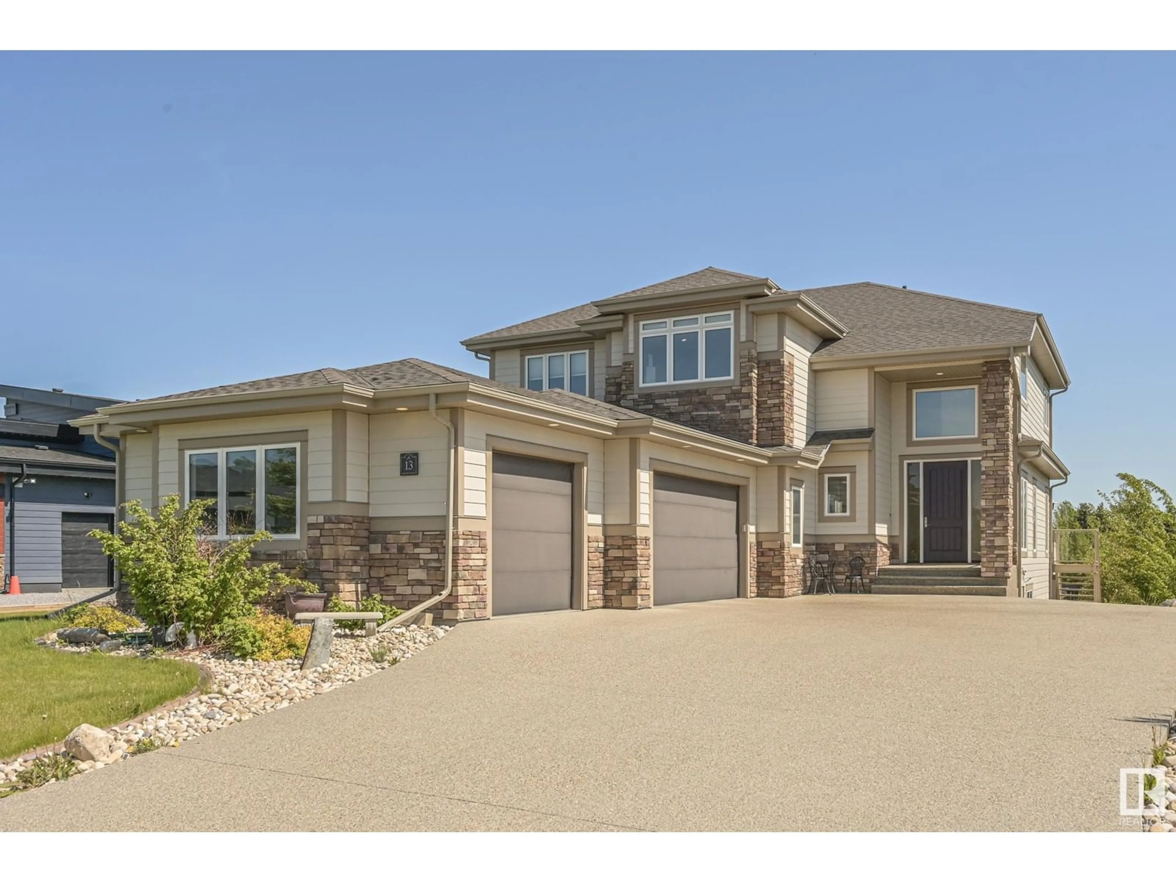 Home with brick exterior material, street for 13 52320 RGE ROAD 231, Rural Strathcona County Alberta T8B1A9