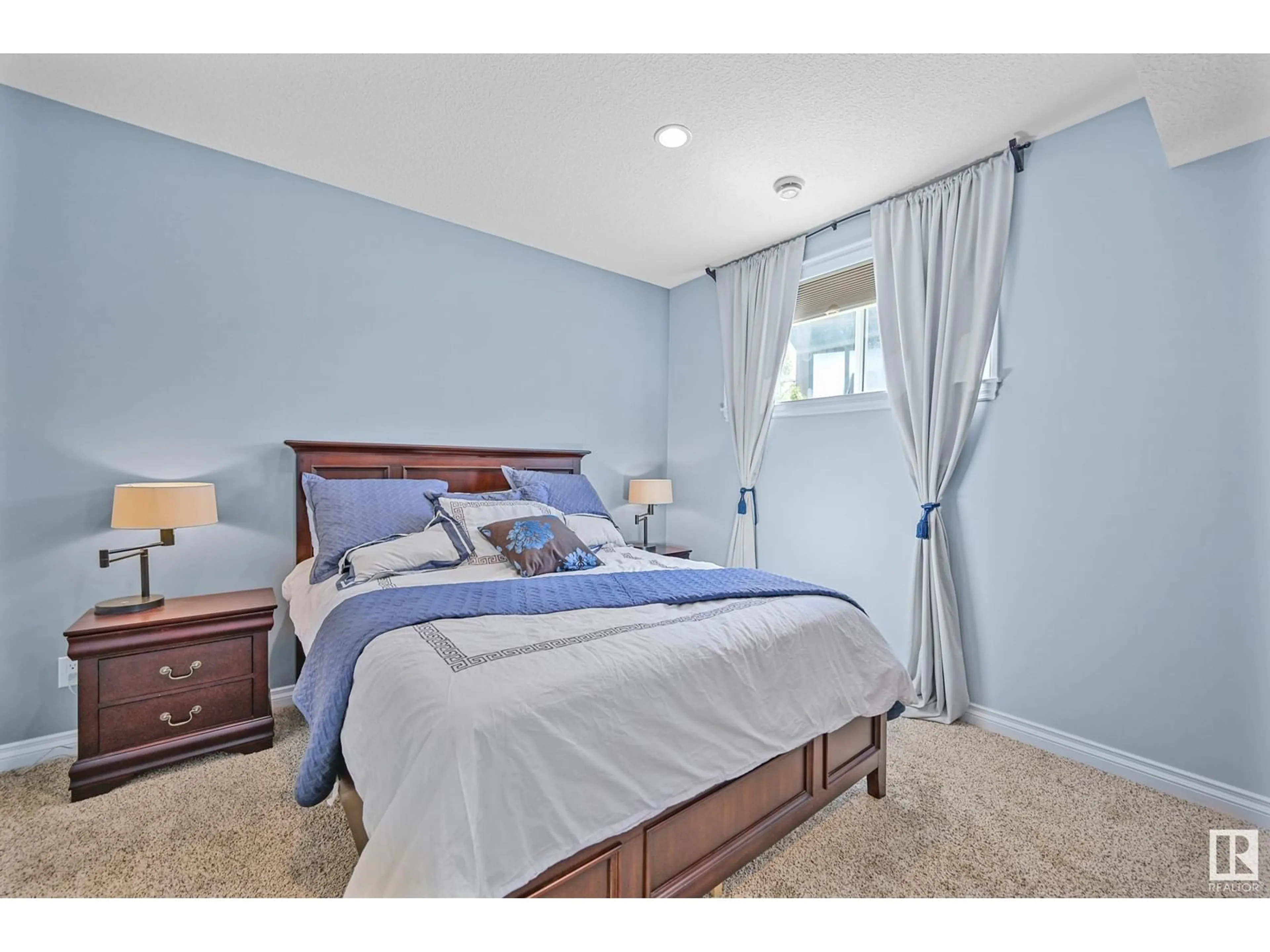 Bedroom with bed, unknown for 13 52320 RGE ROAD 231, Rural Strathcona County Alberta T8B1A9
