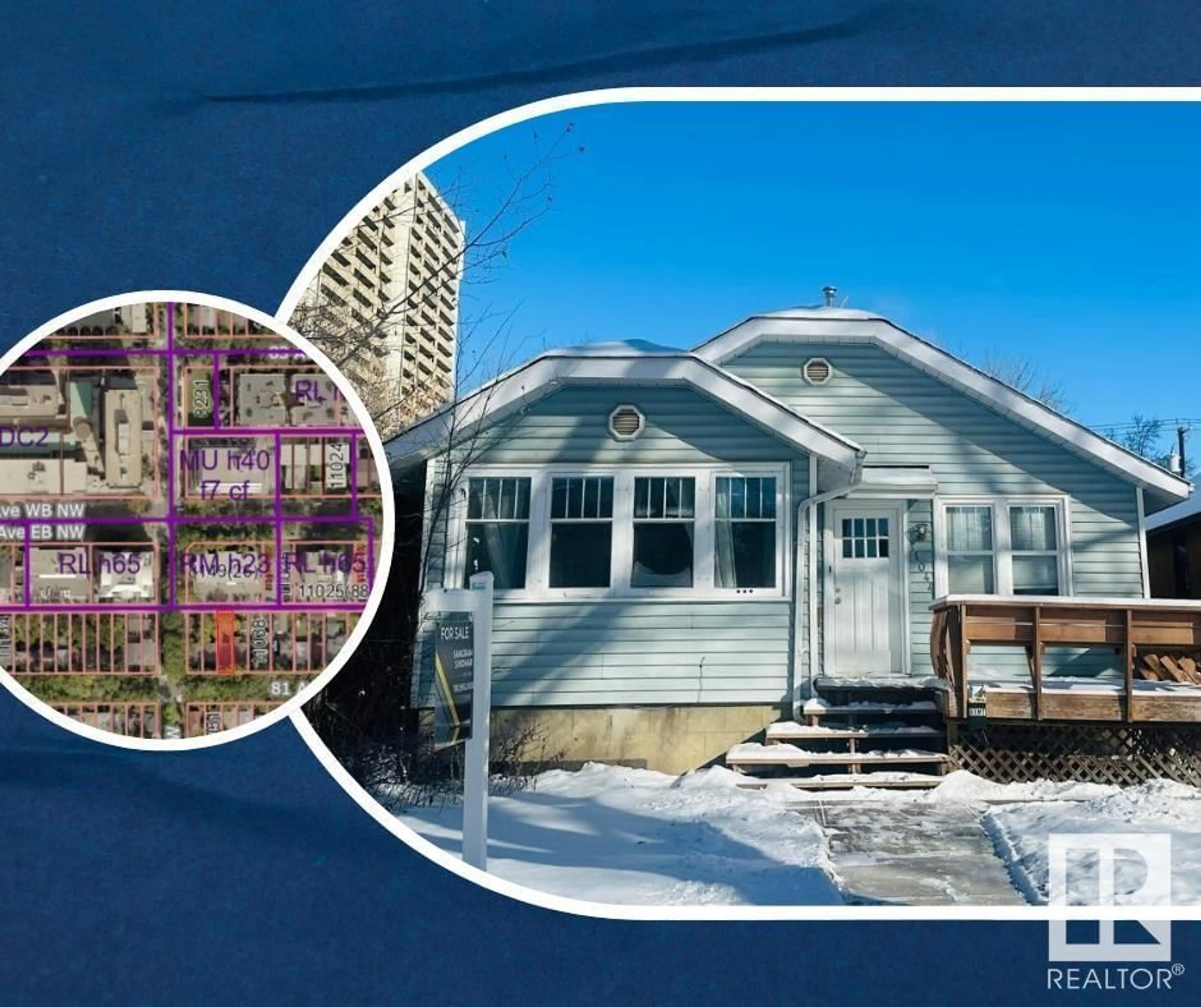 Home with vinyl exterior material, building for 11044 81 AV, Edmonton Alberta T6G0S4