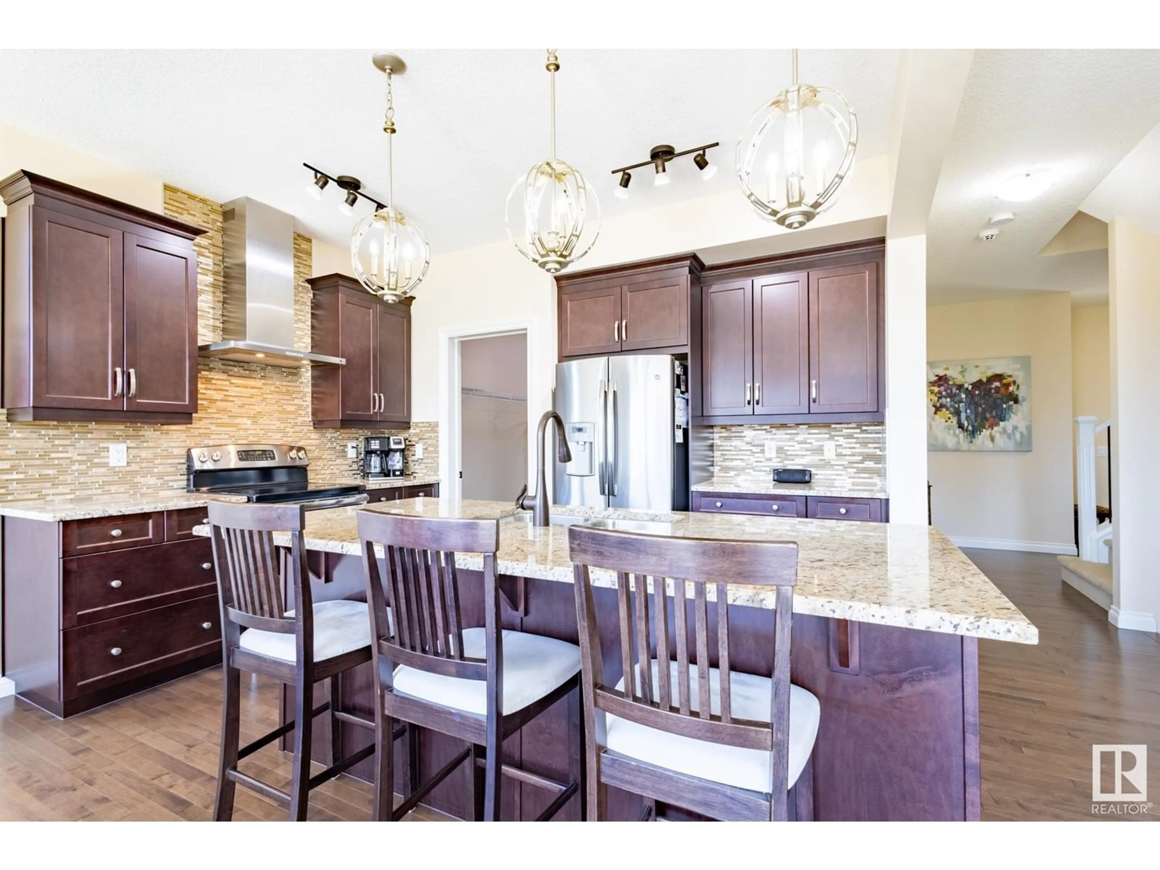 Open concept kitchen, unknown for 20820 130 AV, Edmonton Alberta T5S0L4