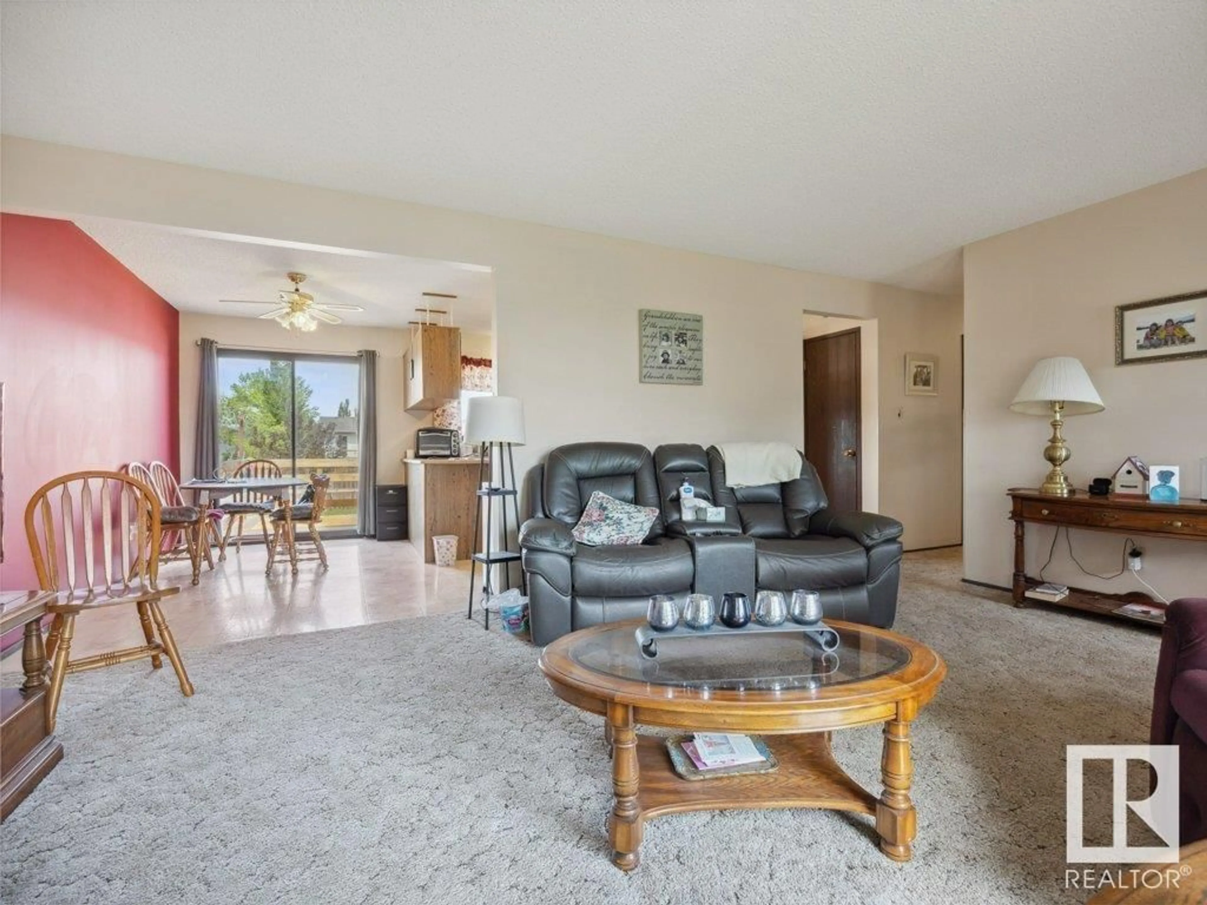 Living room with furniture, unknown for 4346 54 AV, Tofield Alberta T0B4J0