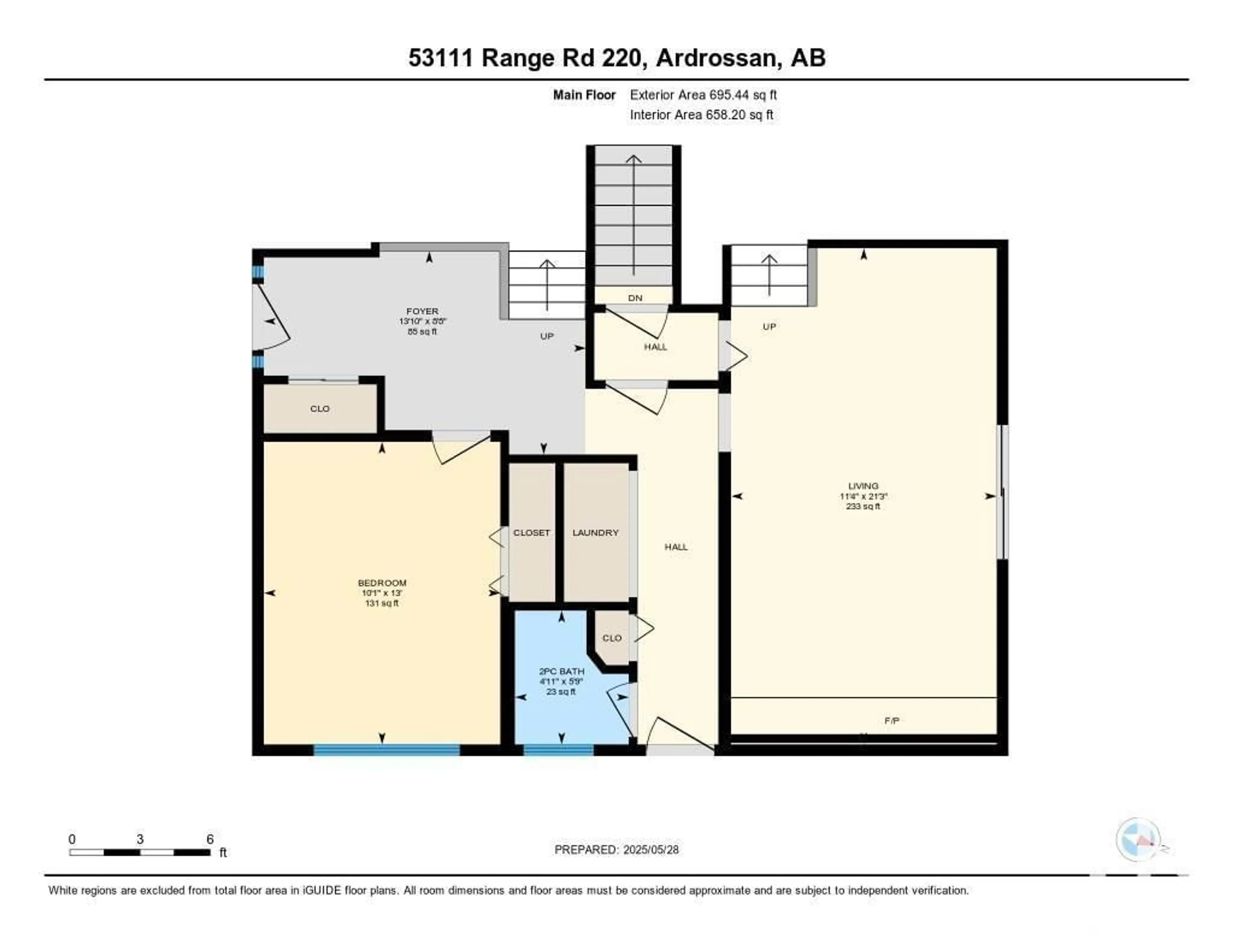 Floor plan for 14 - 53111 RGE ROAD 220, Rural Strathcona County Alberta T8E2C6