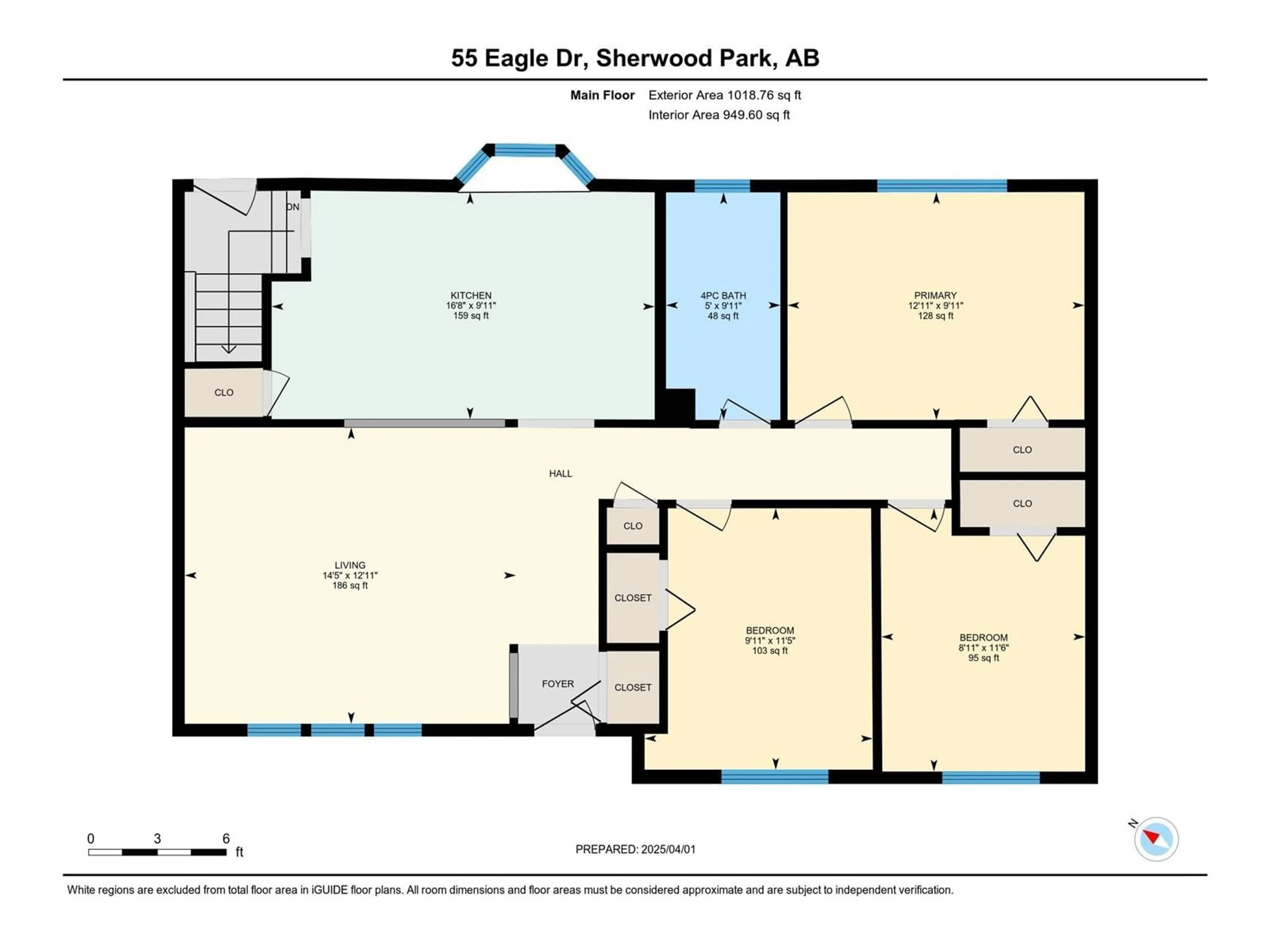 Floor plan for 55 EAGLE DR, Sherwood Park Alberta T8A0E1