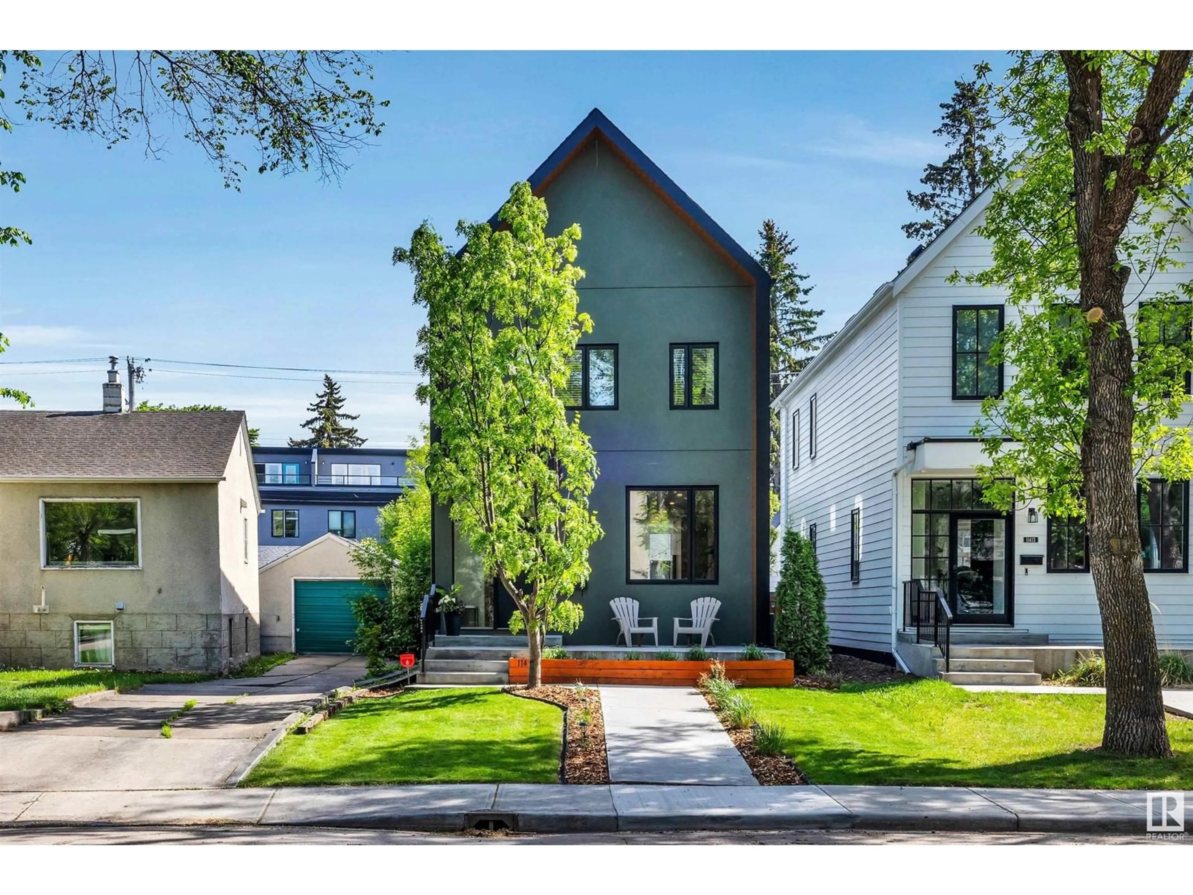 Home with brick exterior material, street for 11411 72 AV, Edmonton Alberta T6G0B7