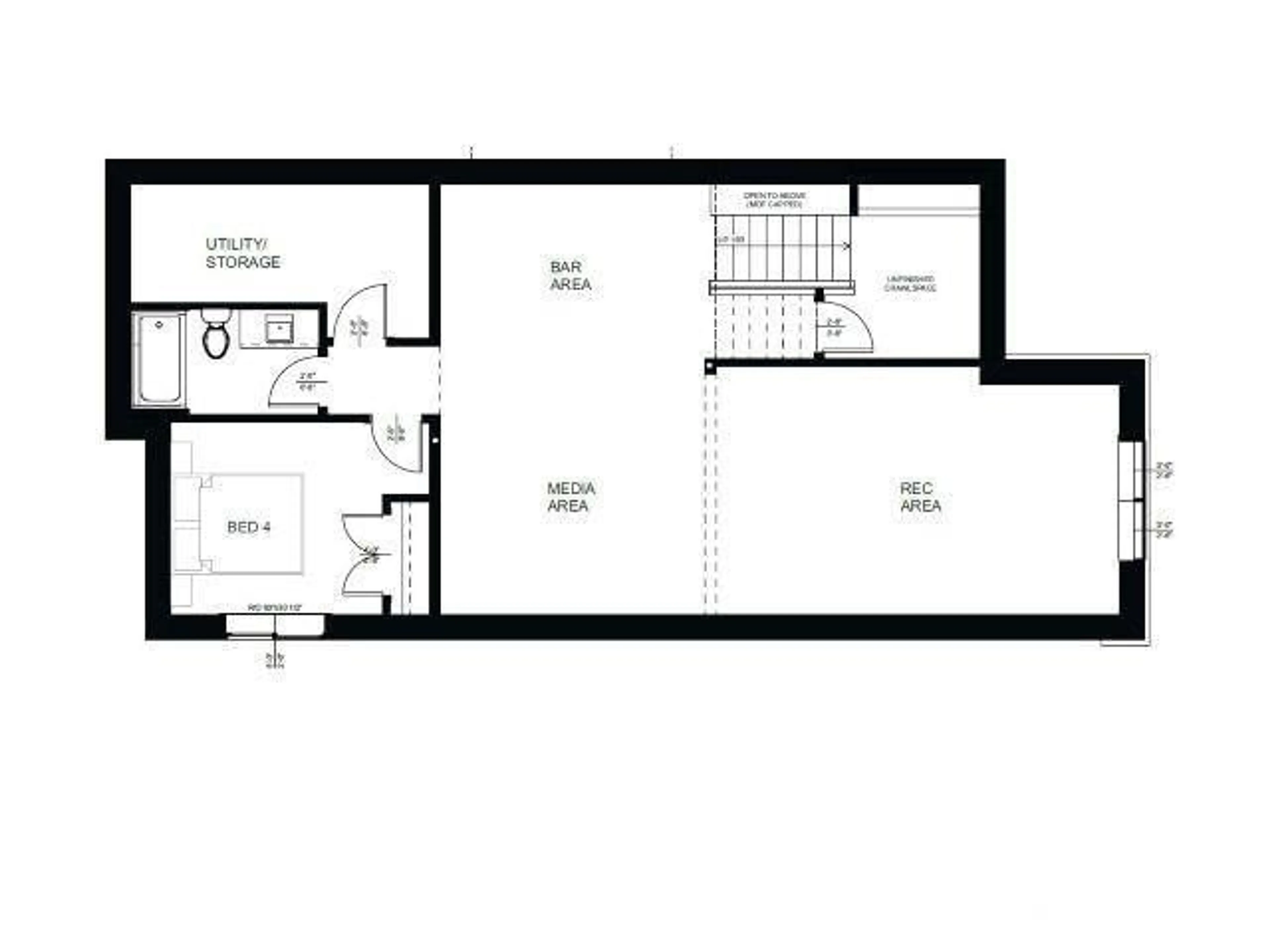 Floor plan for NW - 6303 109B AV, Edmonton Alberta T6A1S7