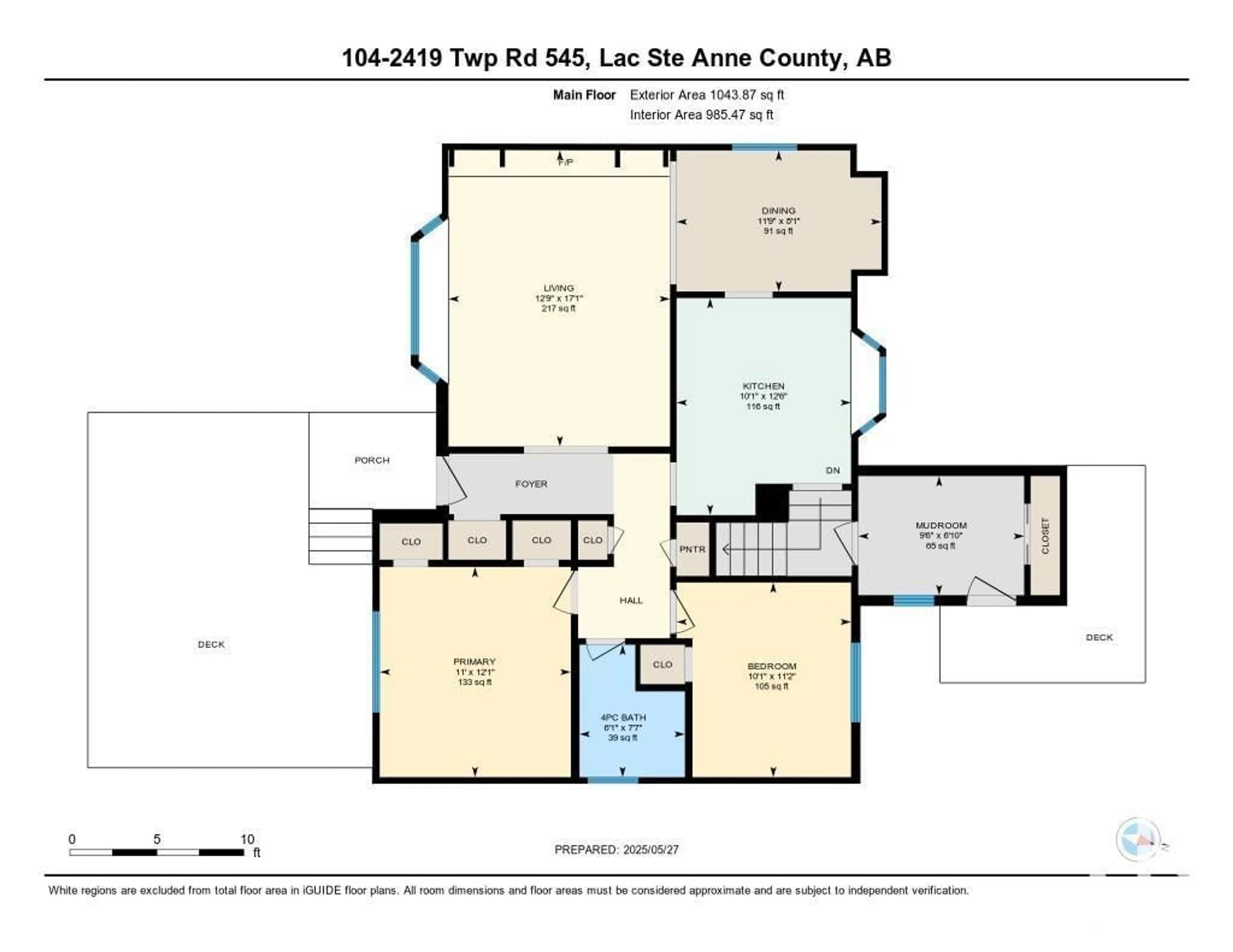 Floor plan for 104 - 2419 TWP RD 545, Rural Lac Ste. Anne County Alberta T0E1V0