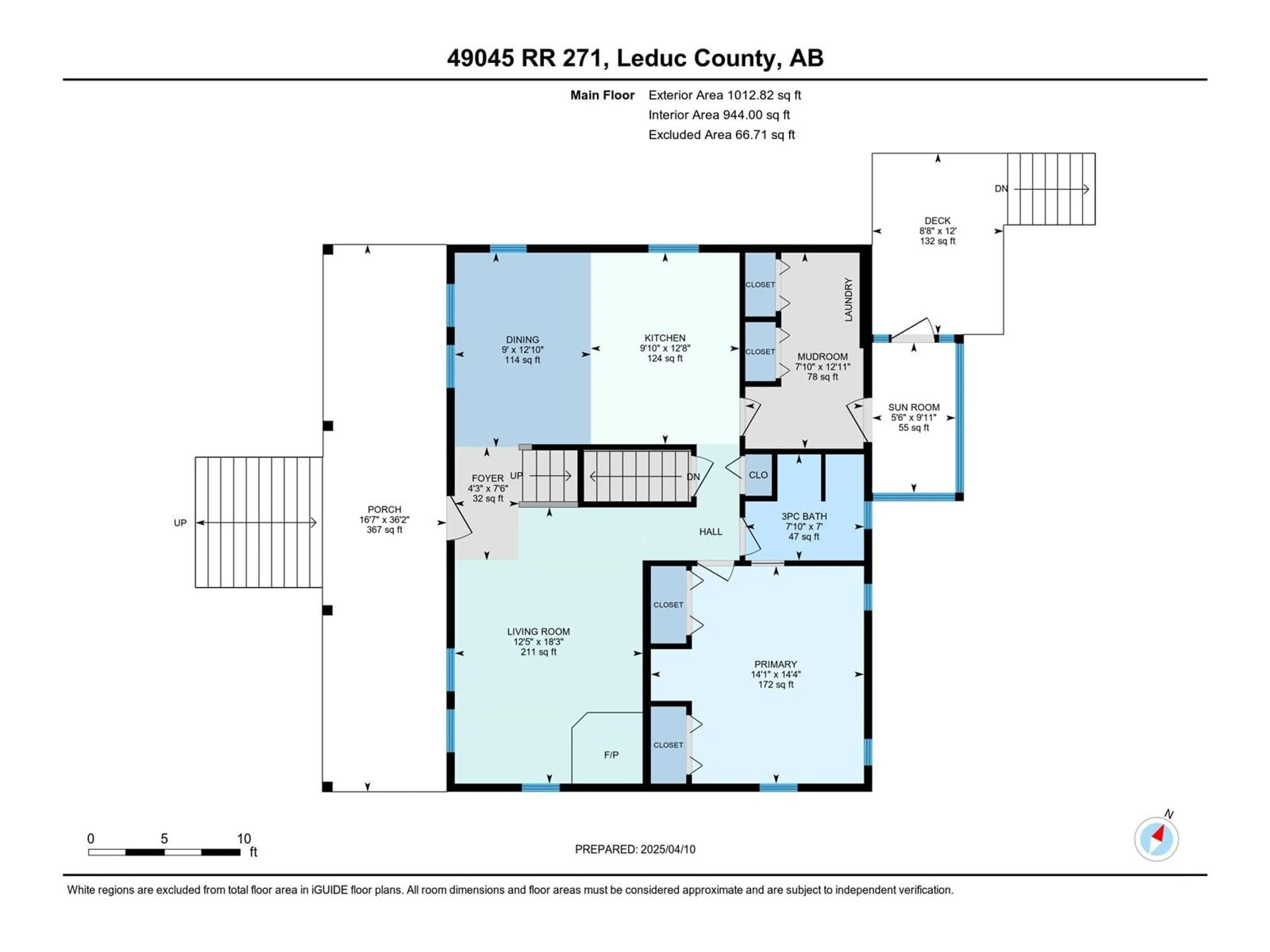 Floor plan for 49045 RGE ROAD 271, Rural Leduc County Alberta T0C0B7