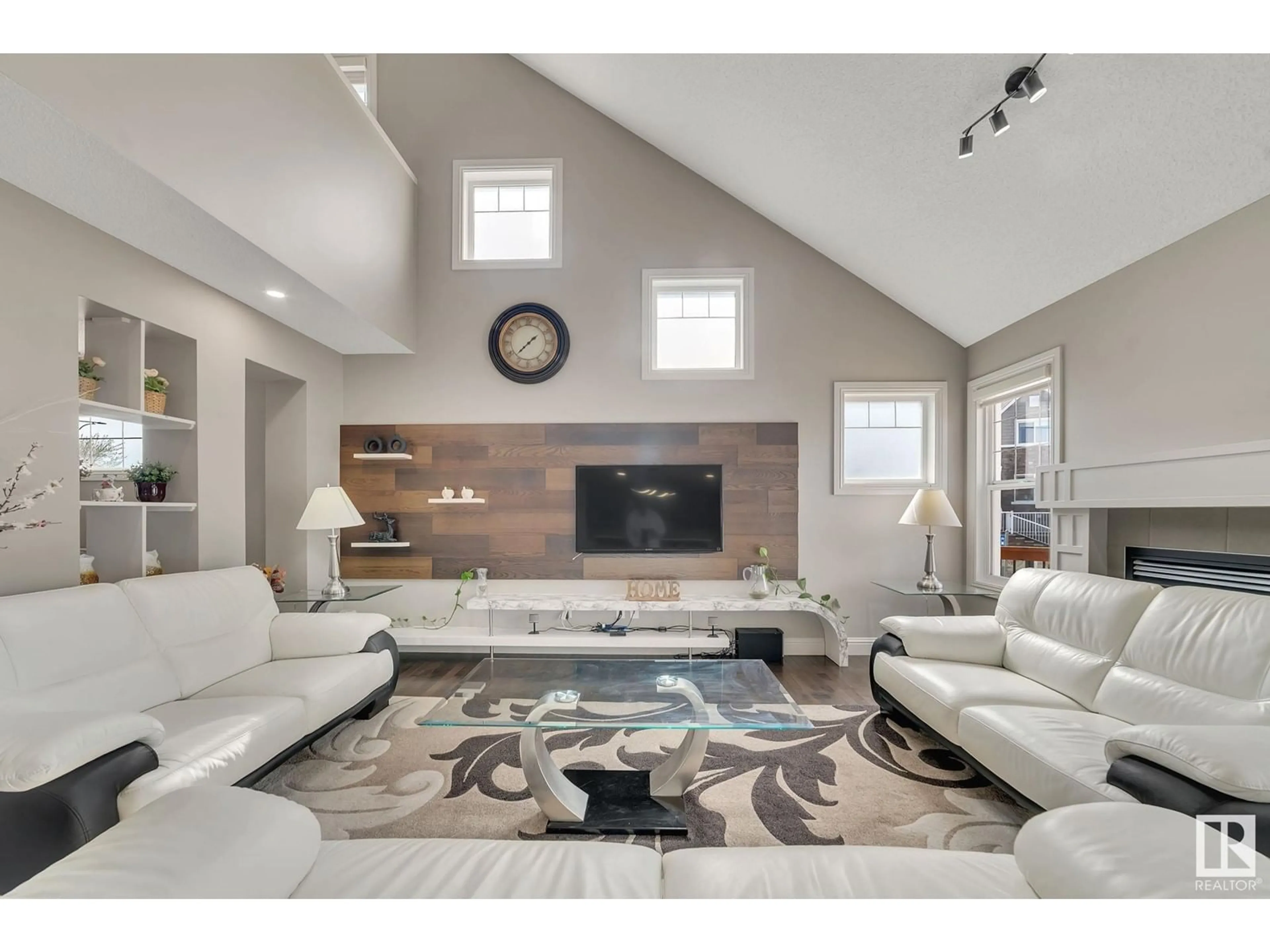 Living room with furniture, unknown for 216 55 ST, Edmonton Alberta T6X0L1