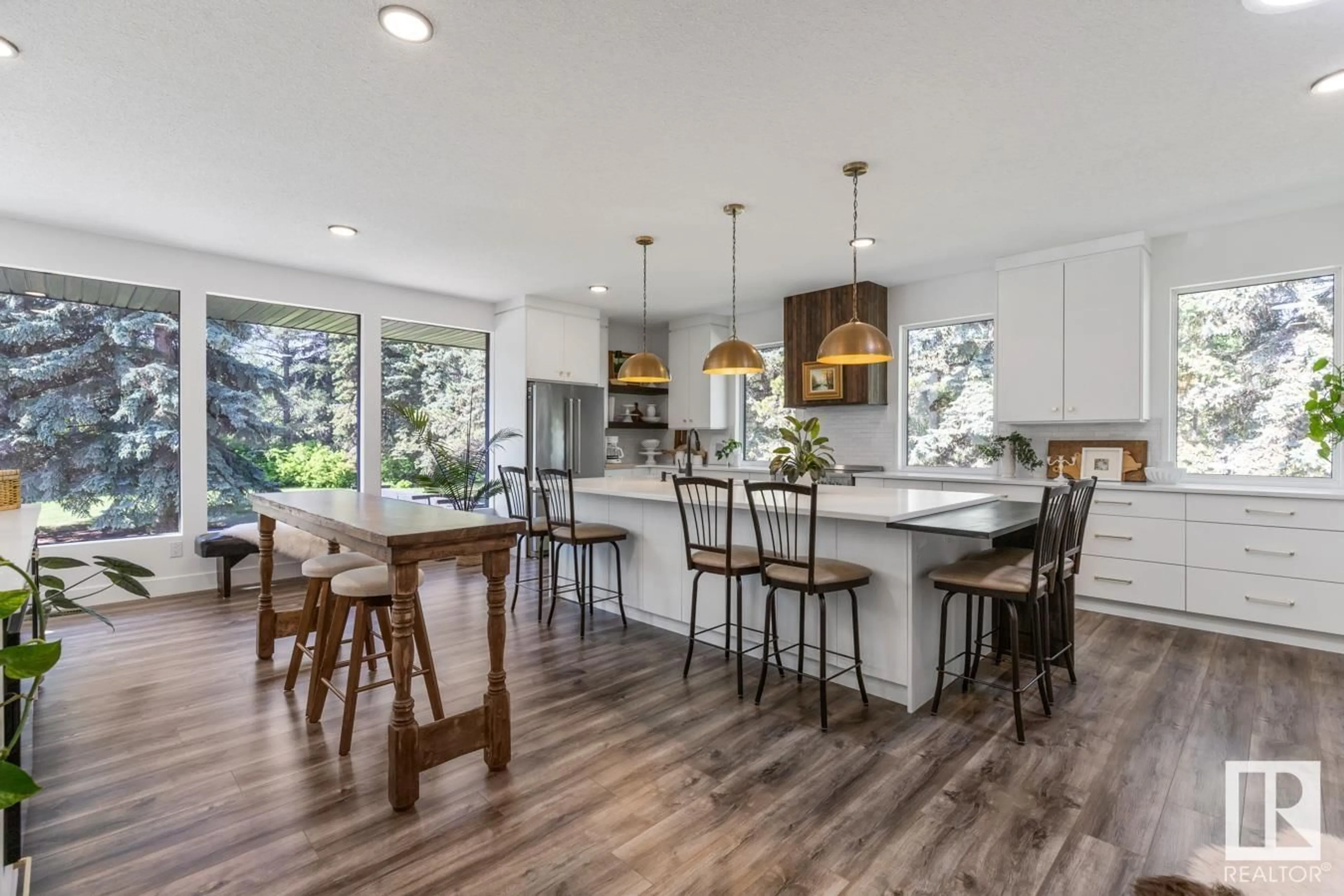 Open concept kitchen, unknown for 52349 - 241 RGE ROAD 233, Rural Strathcona County Alberta T8B1C8