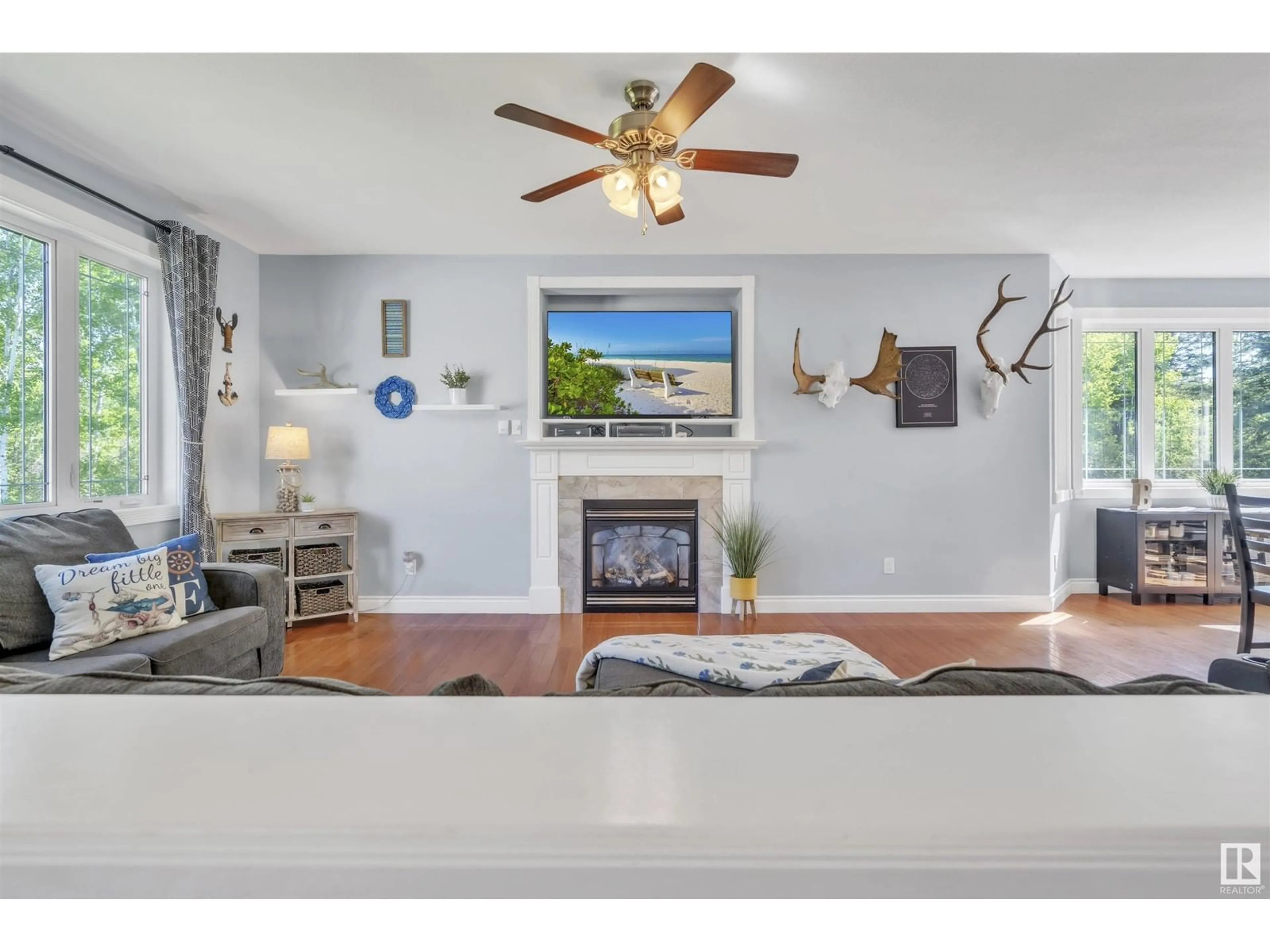 Living room with furniture, unknown for 5 - 62101 RGE RD 421, Rural Bonnyville M.D. Alberta T9M1P2