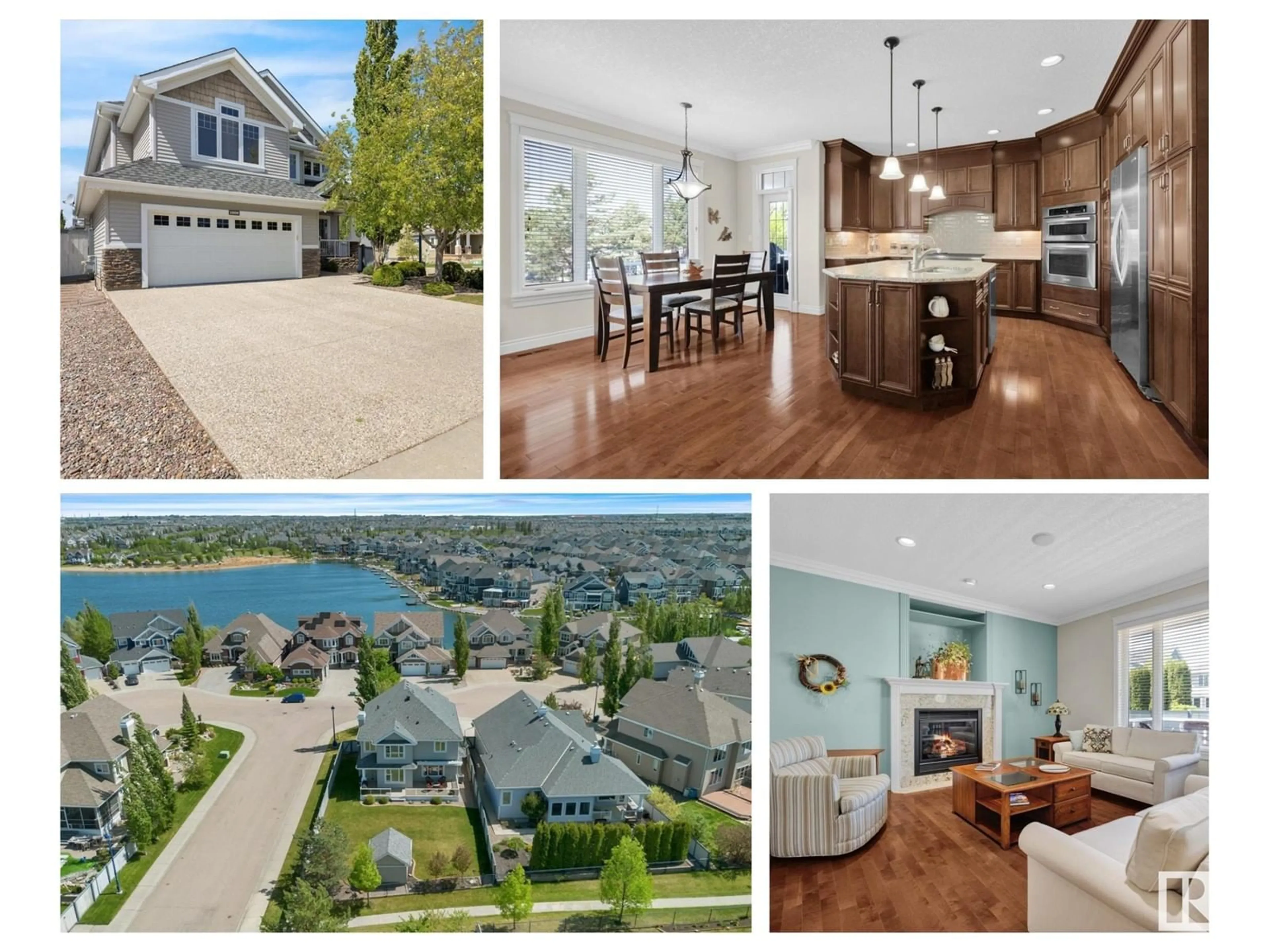 Open concept kitchen, unknown for SW - 1808 90A ST, Edmonton Alberta T6X0C8