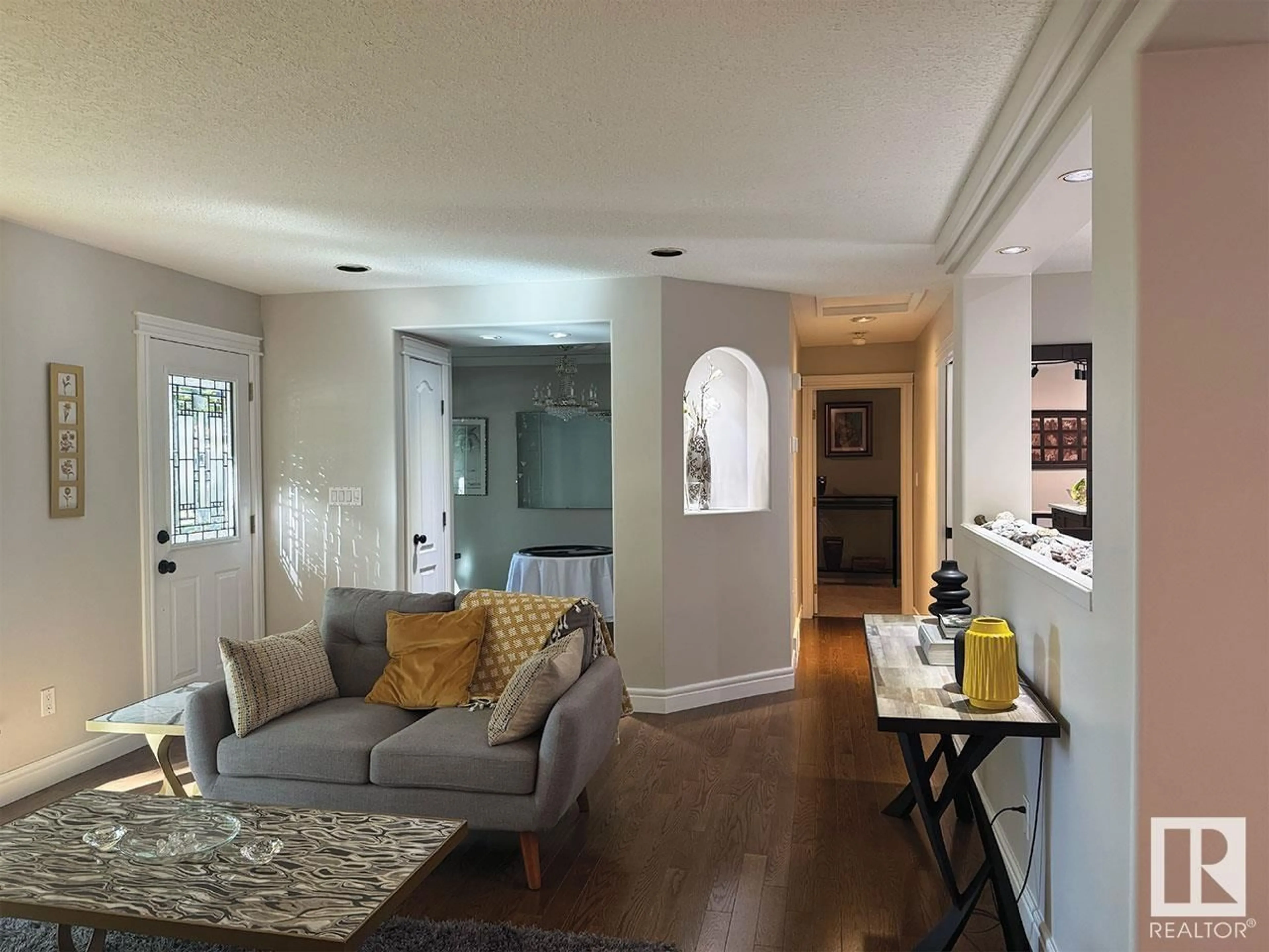 Living room with furniture, unknown for 57 FLAGSTONE CR, St. Albert Alberta T8N1R2