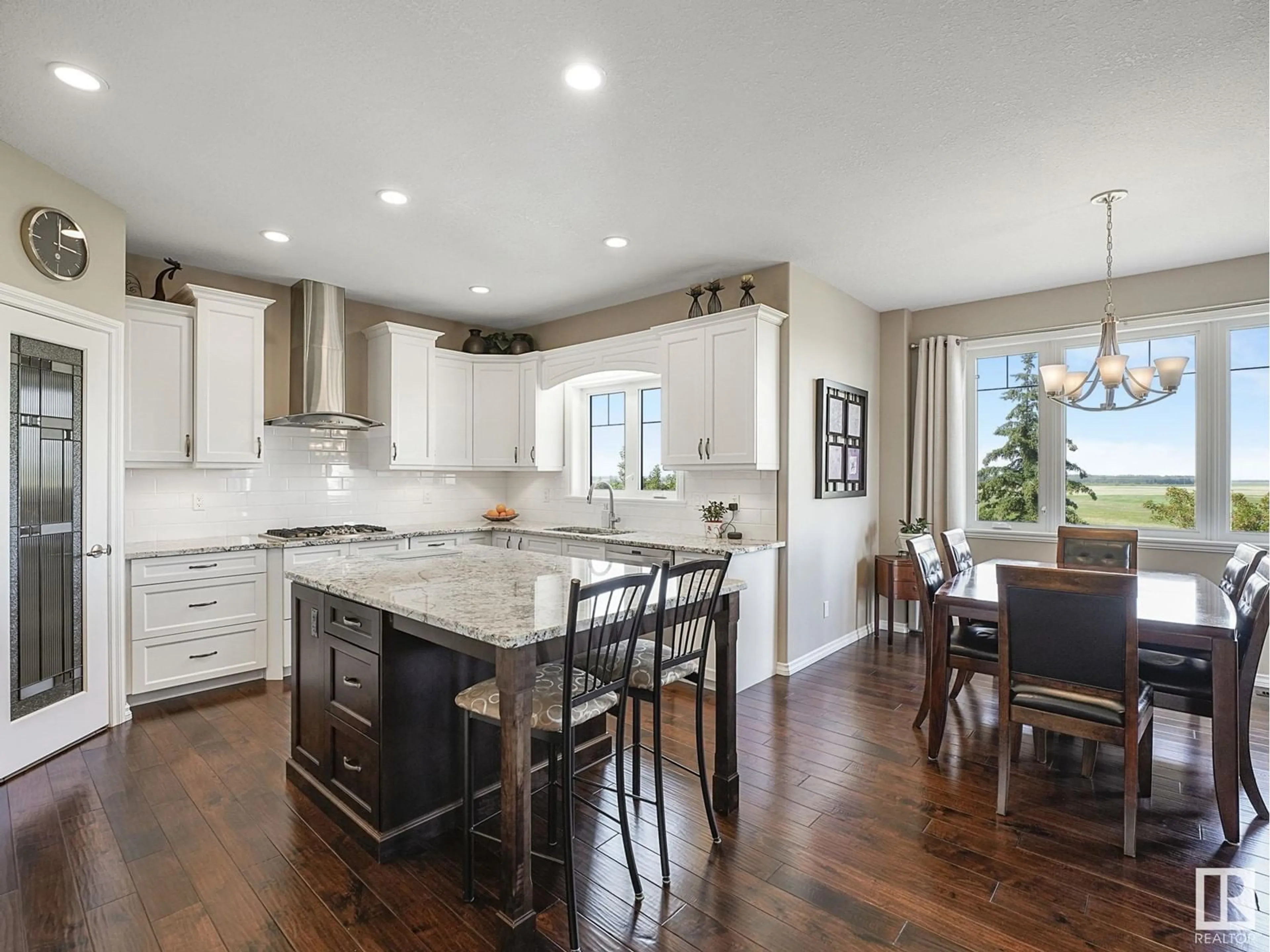 Open concept kitchen, ceramic/tile floor for 339 BRIDGEPORT PLACE, Leduc Alberta T9E0M2