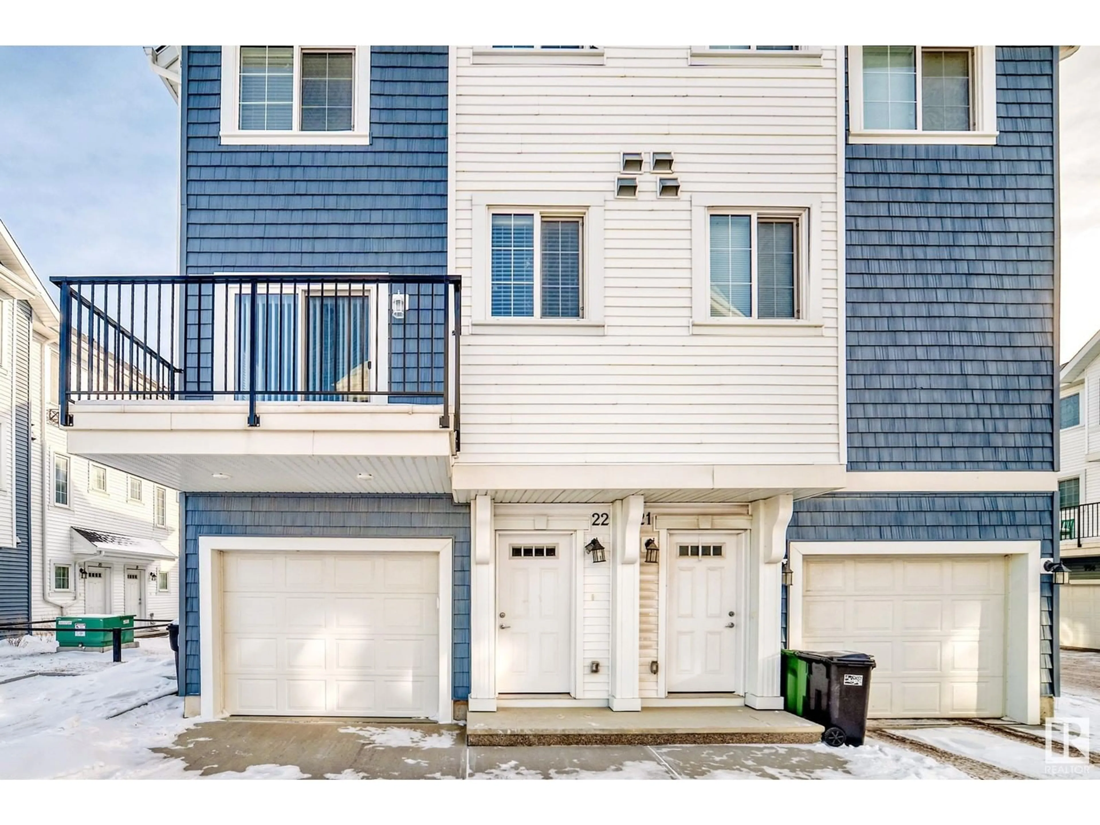 Home with vinyl exterior material, street for 22 735 ALLARD BV, Edmonton Alberta T6W1A8