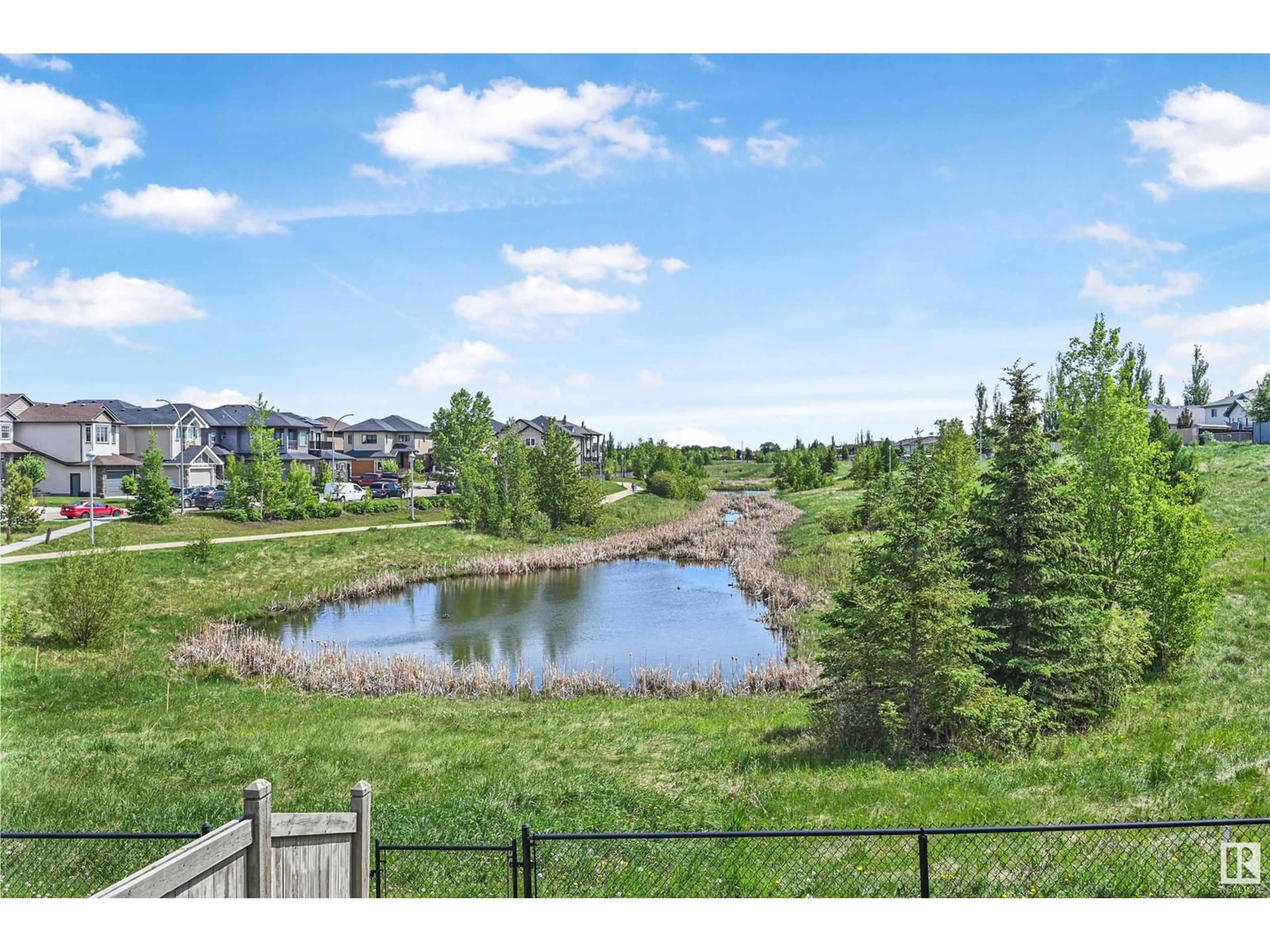 A pic from outside/outdoor area/front of a property/back of a property/a pic from drone, water/lake/river/ocean view for 16329 134 ST, Edmonton Alberta T6V0G4
