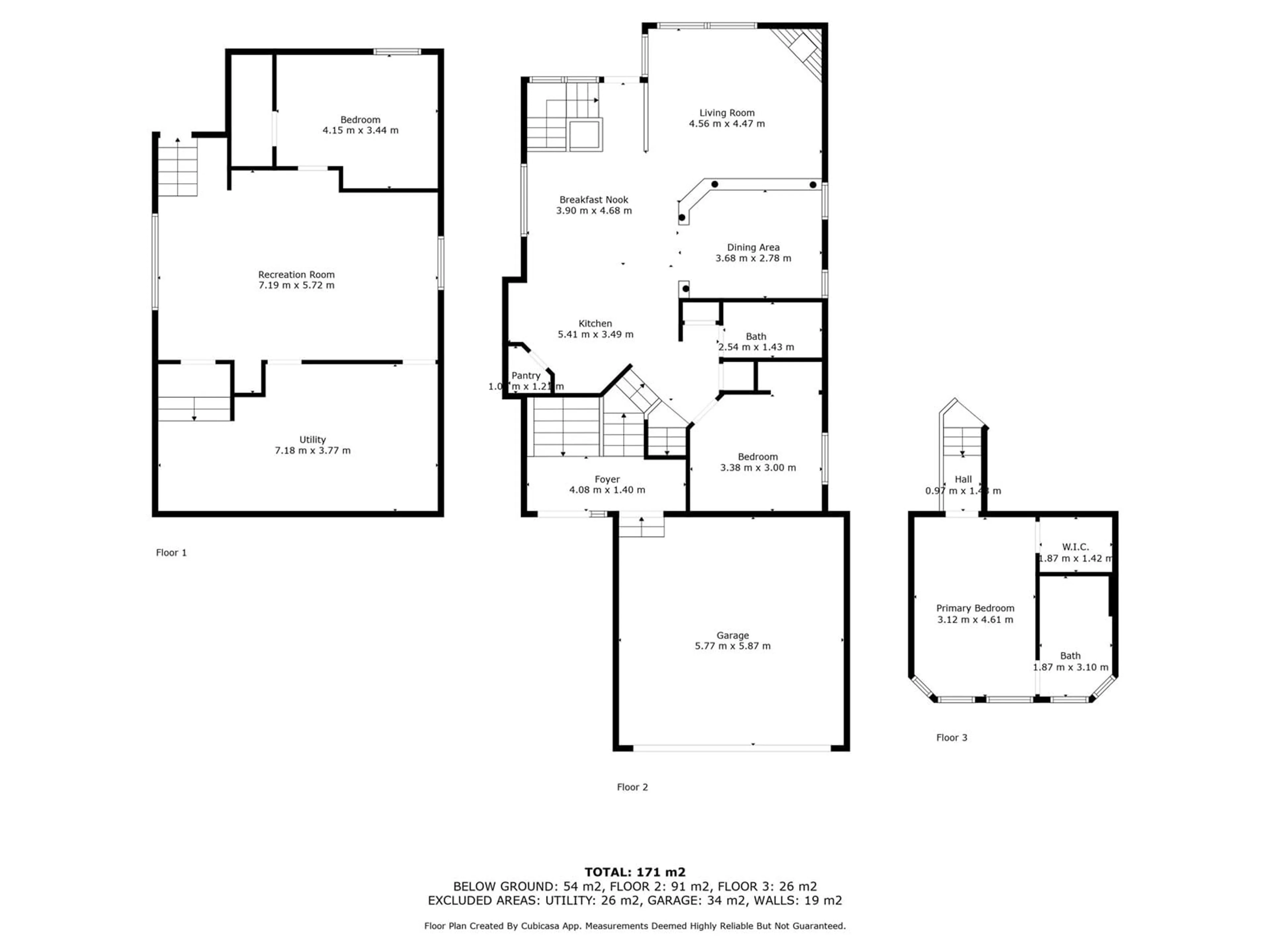 Floor plan for NW - 21234 88A AV, Edmonton Alberta T5T6V2