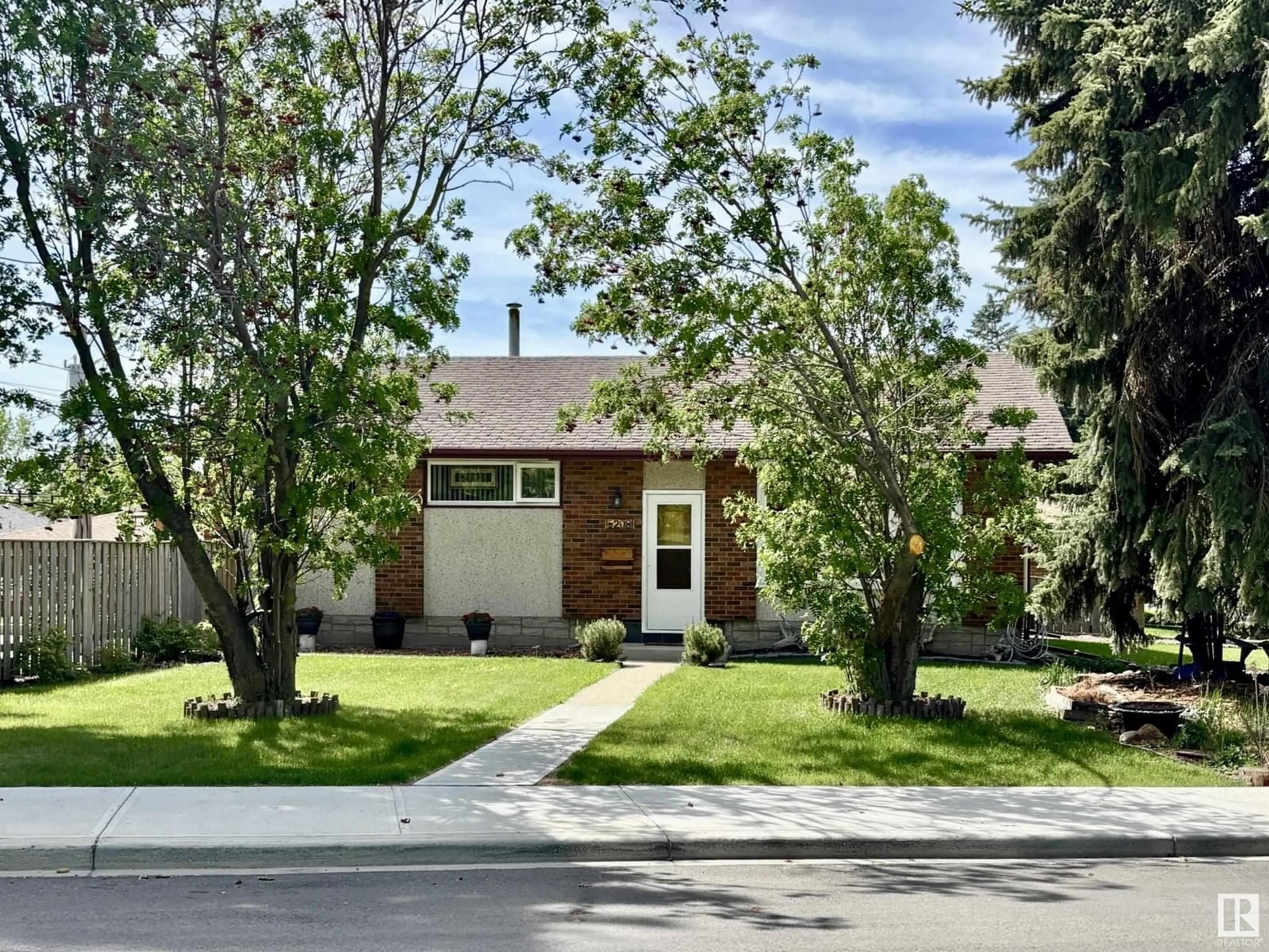 Home with brick exterior material, street for NW - 5208 107 ST, Edmonton Alberta T6H2X2