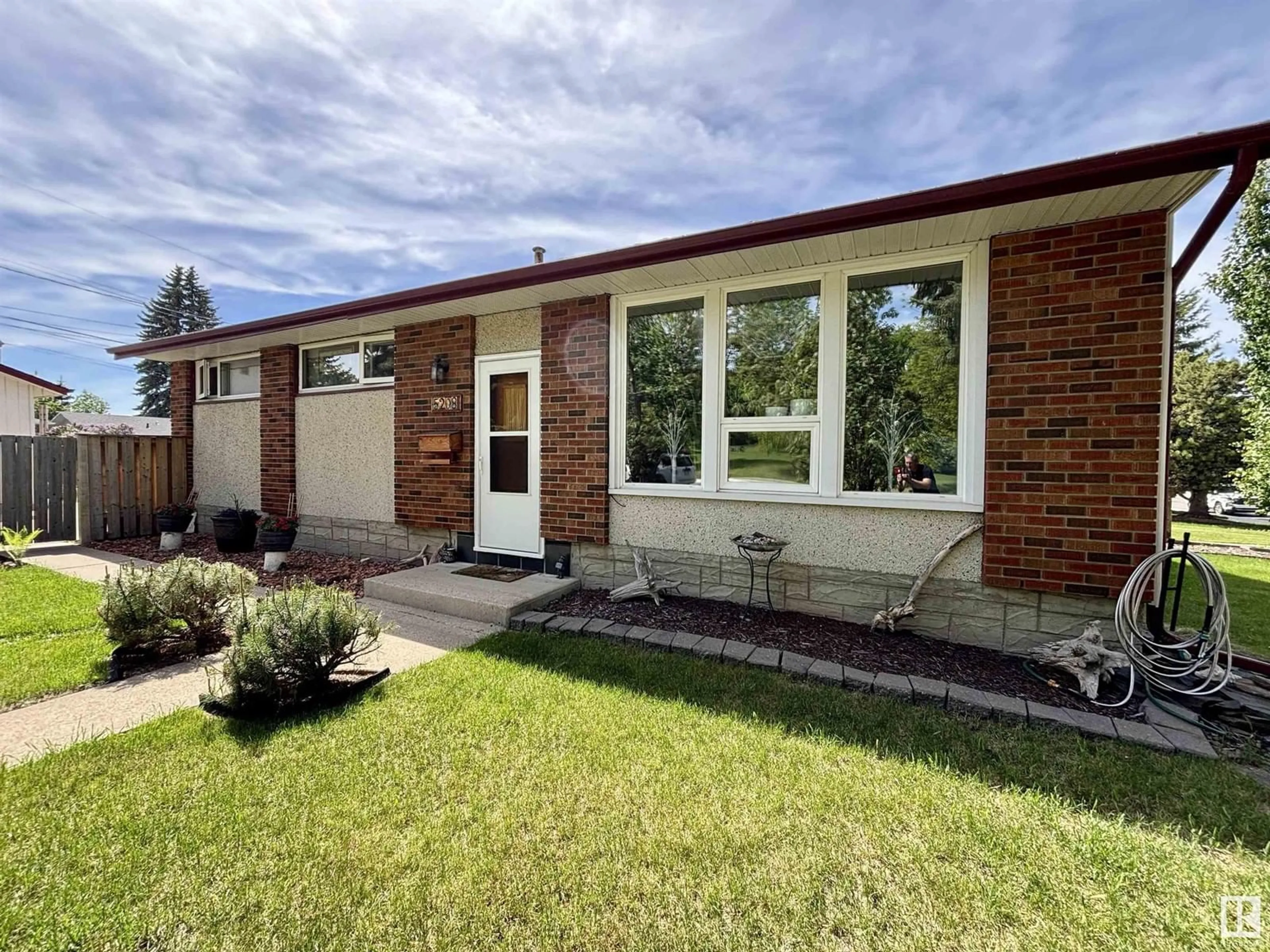 Home with brick exterior material, street for NW - 5208 107 ST, Edmonton Alberta T6H2X2