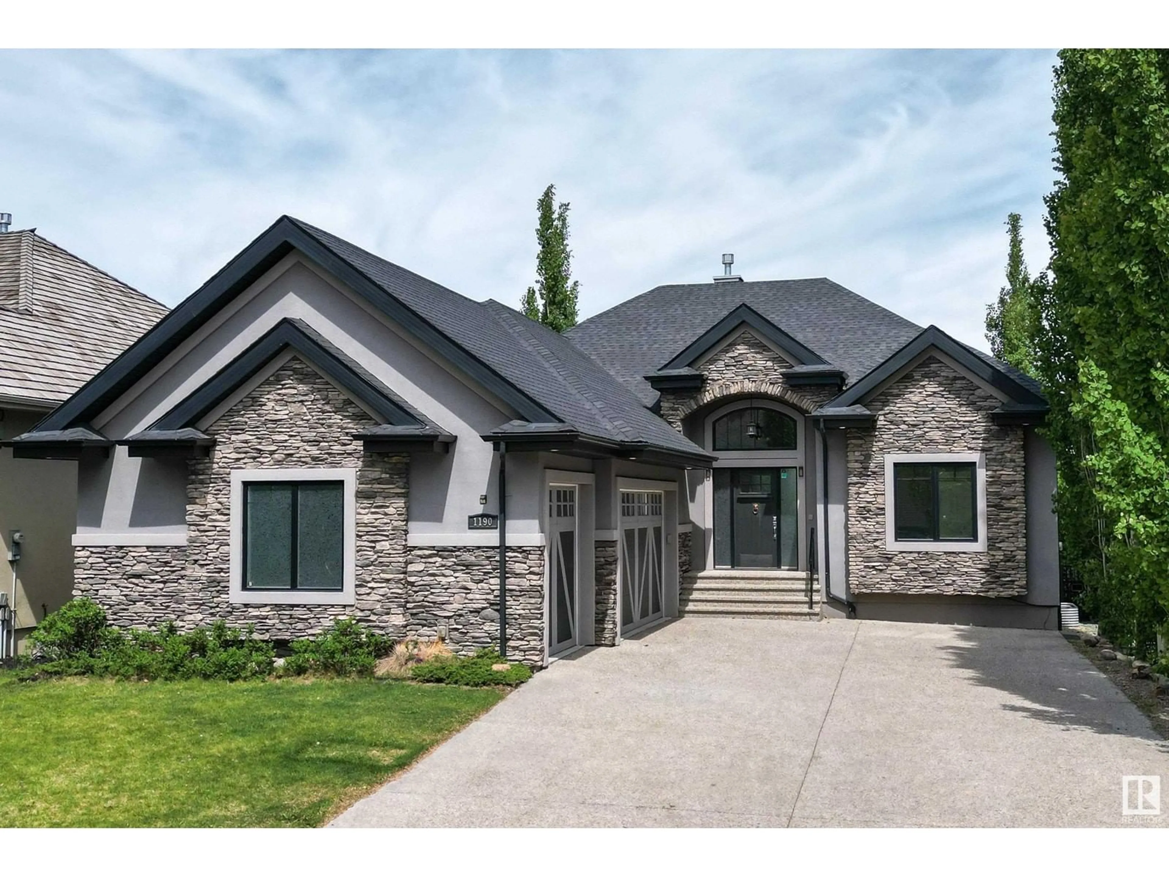 Home with brick exterior material, street for 1190 ADAMSON DR, Edmonton Alberta T6W0V4