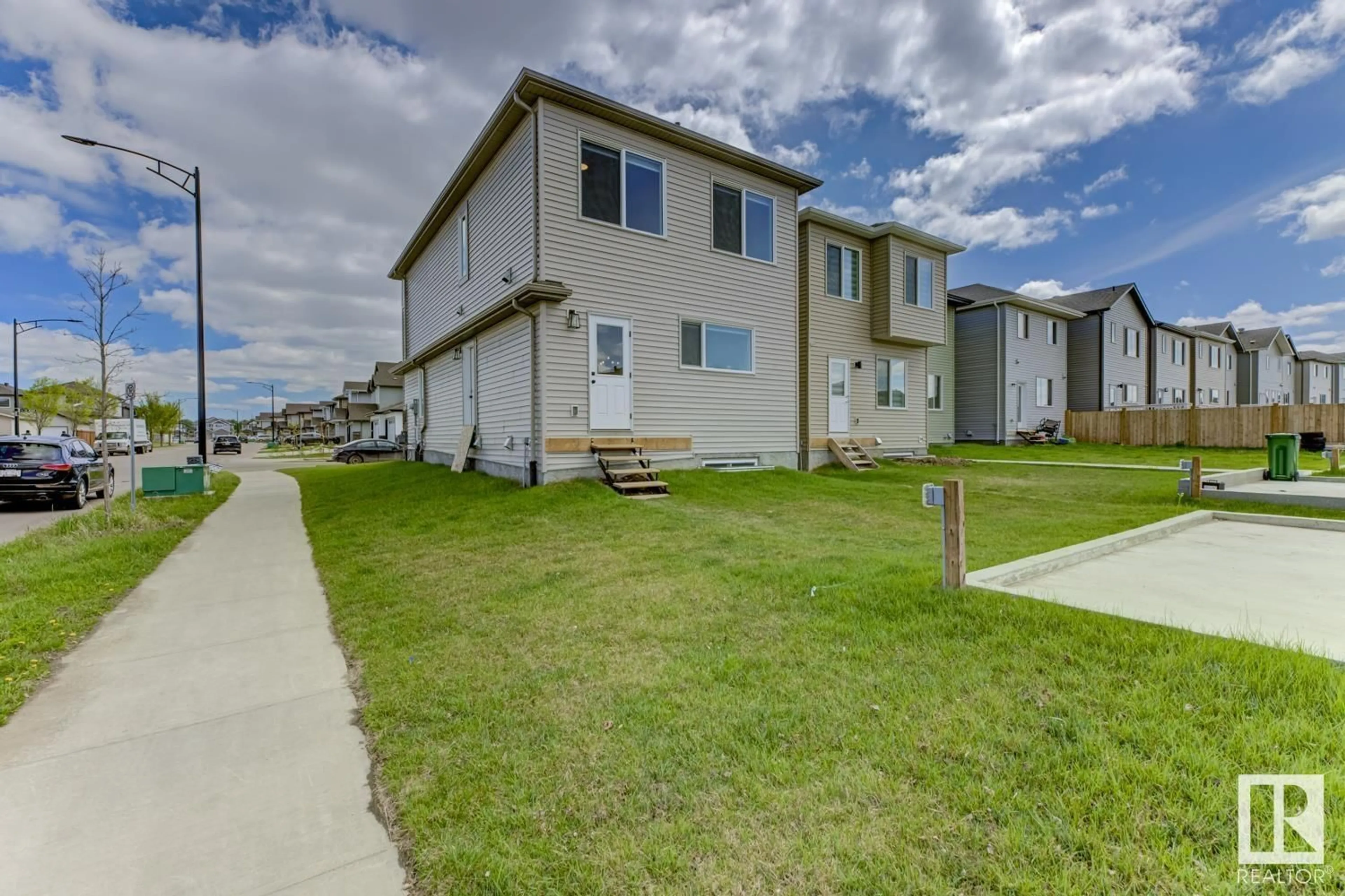 Patio, water/lake/river/ocean view for NW - 1472 22 ST, Edmonton Alberta T6T2R4