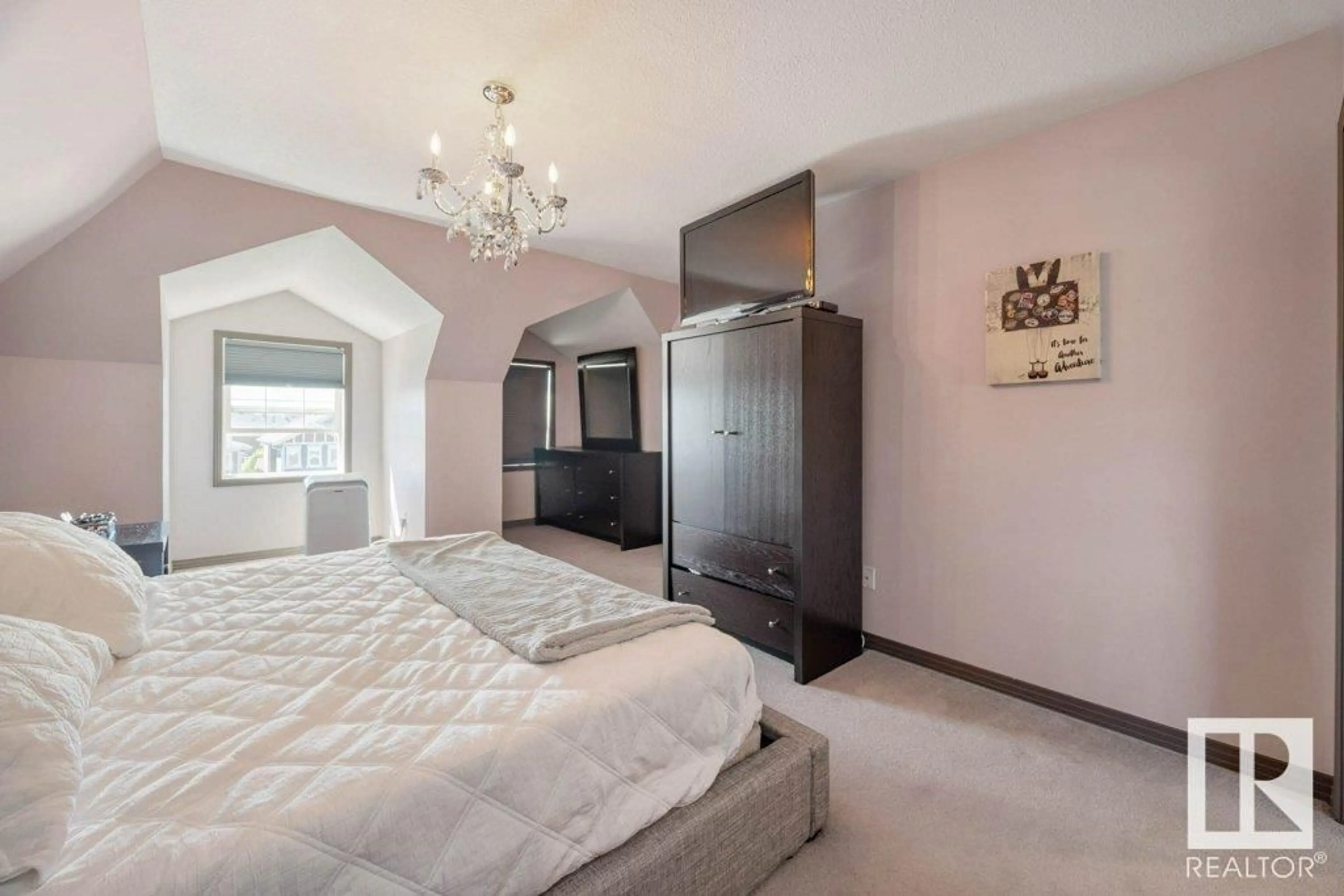 Bedroom with bed, unknown for 4451 MCCRAE AV, Edmonton Alberta T5E4G6