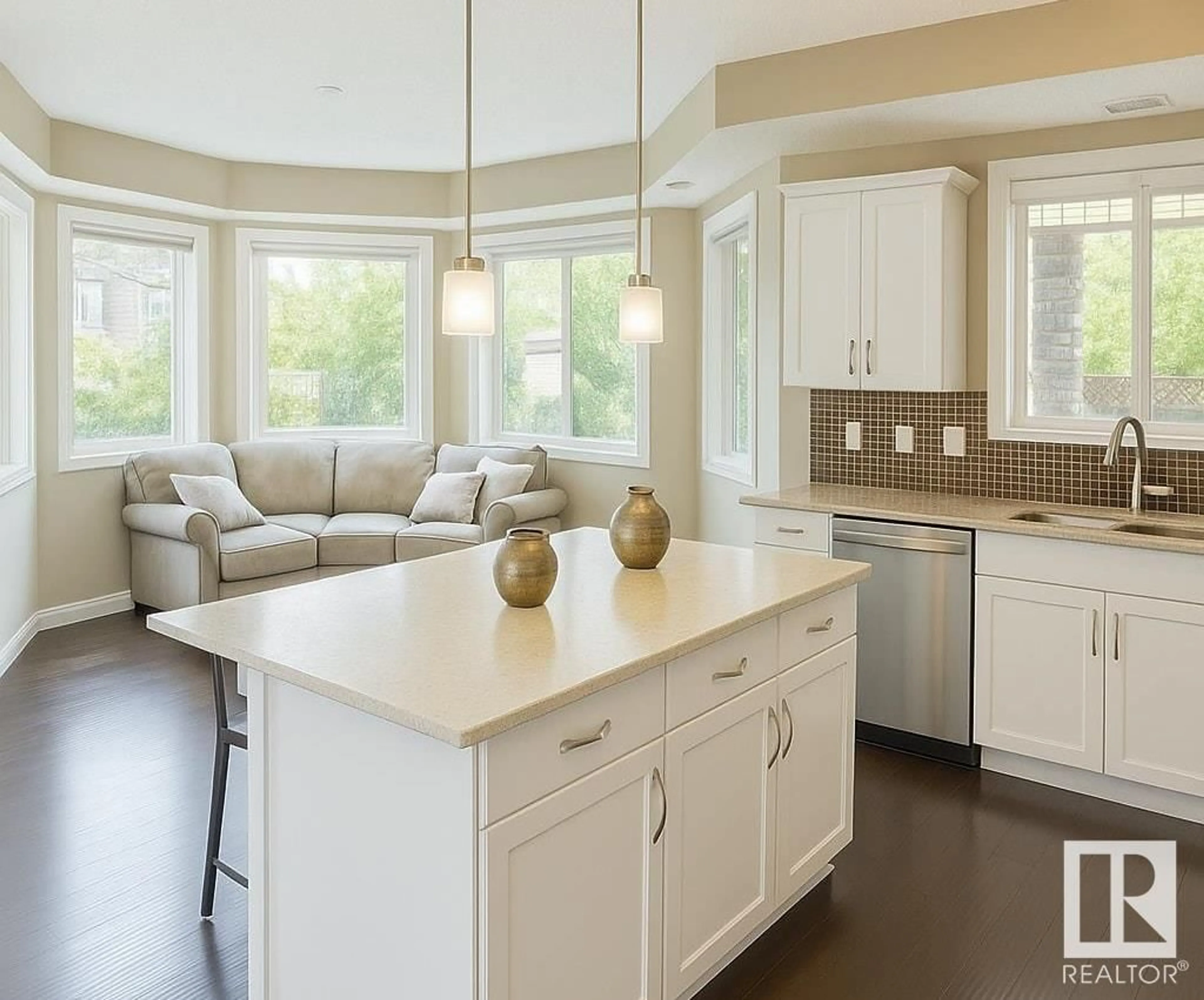 Open concept kitchen, unknown for #101 - 8730 82 AV, Edmonton Alberta T6C0Z1