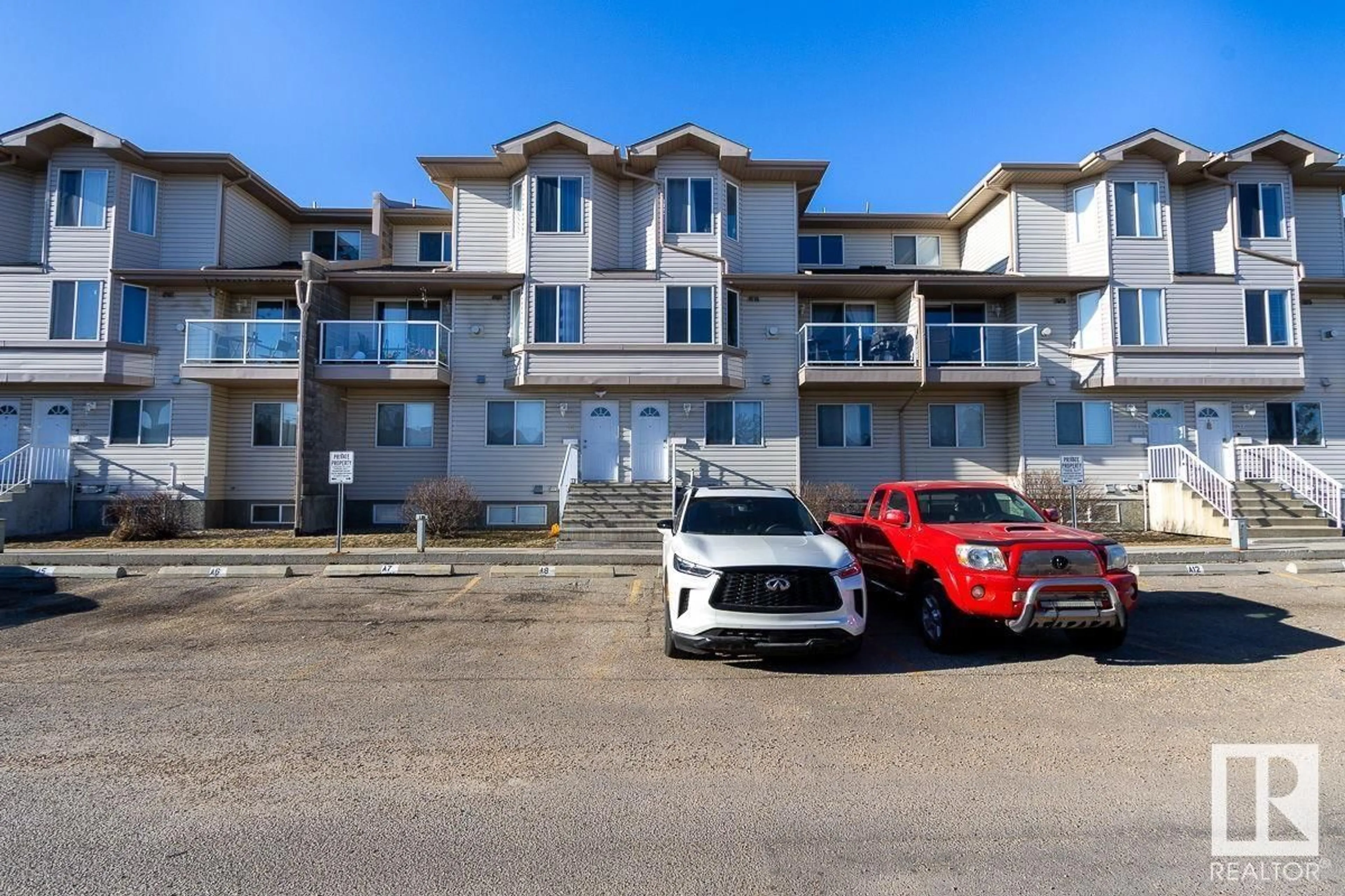 A pic from outside/outdoor area/front of a property/back of a property/a pic from drone, unknown for #52 - 2505 42 ST, Edmonton Alberta T6L7G8
