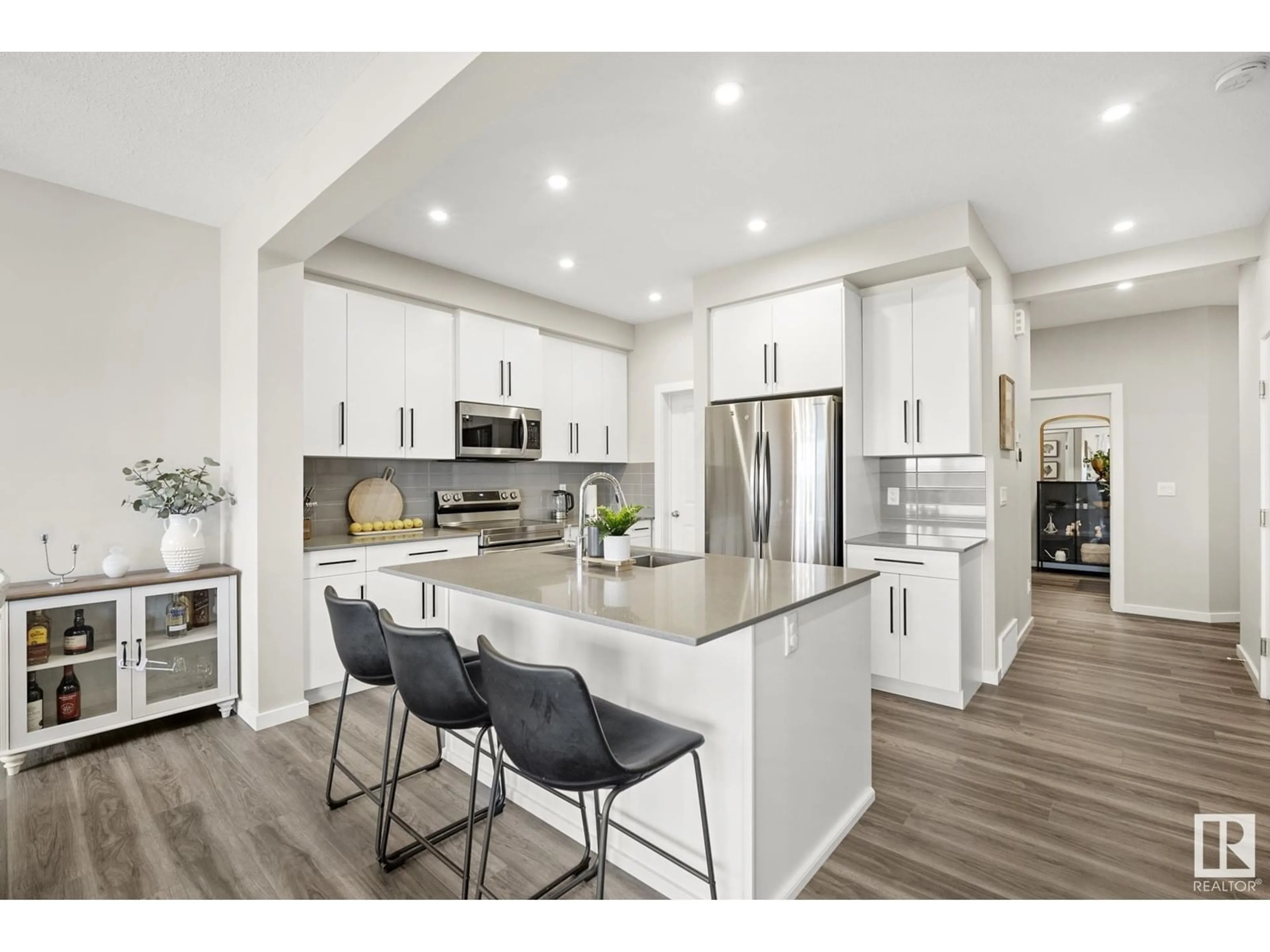 Open concept kitchen, unknown for SW - 3269 KULAY WY, Edmonton Alberta T6W5B5