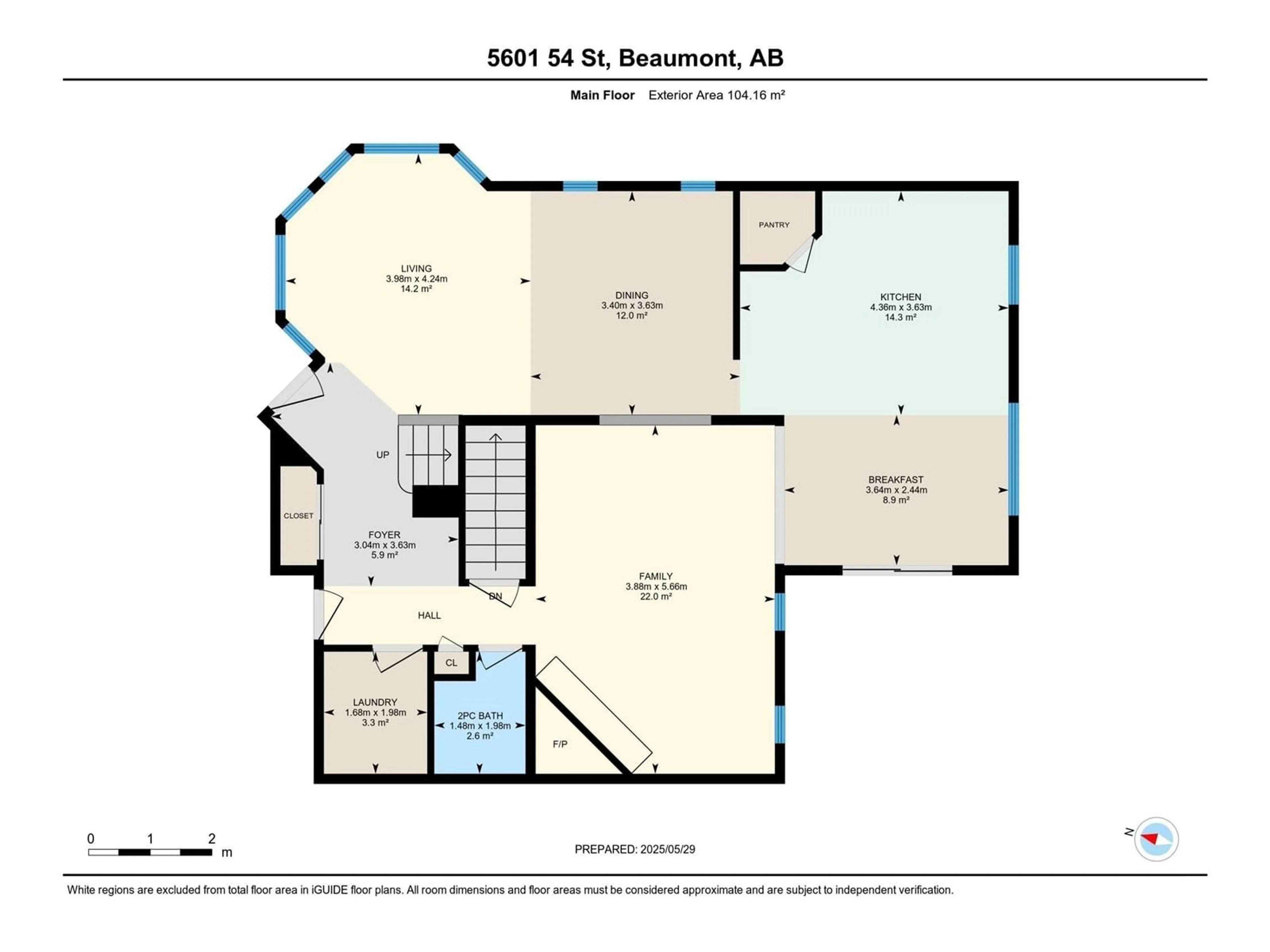 Floor plan for 5601 54 ST, Beaumont Alberta T4X1L7