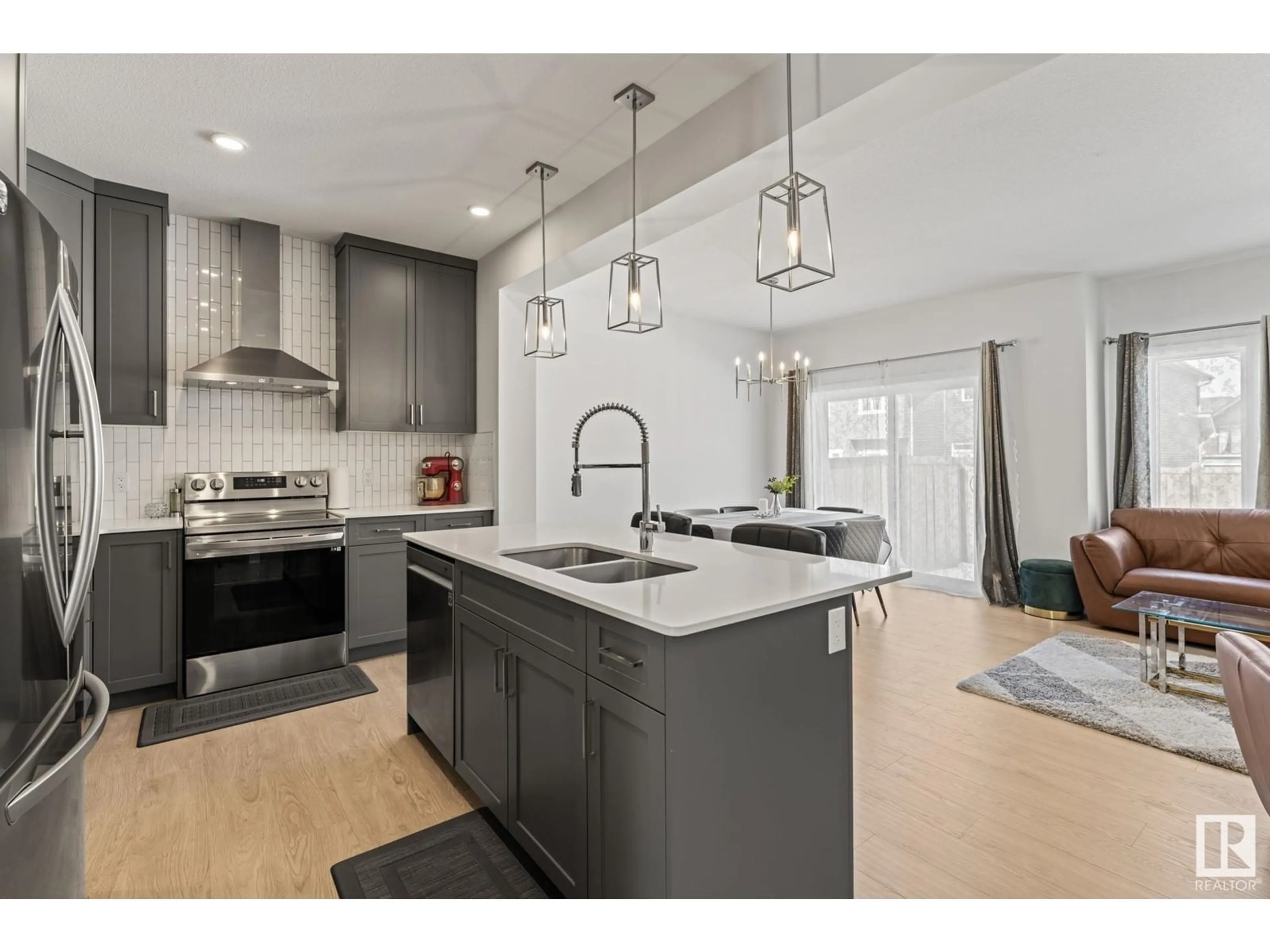 Open concept kitchen, unknown for 3884 CHRU PL, Edmonton Alberta T6W5B2