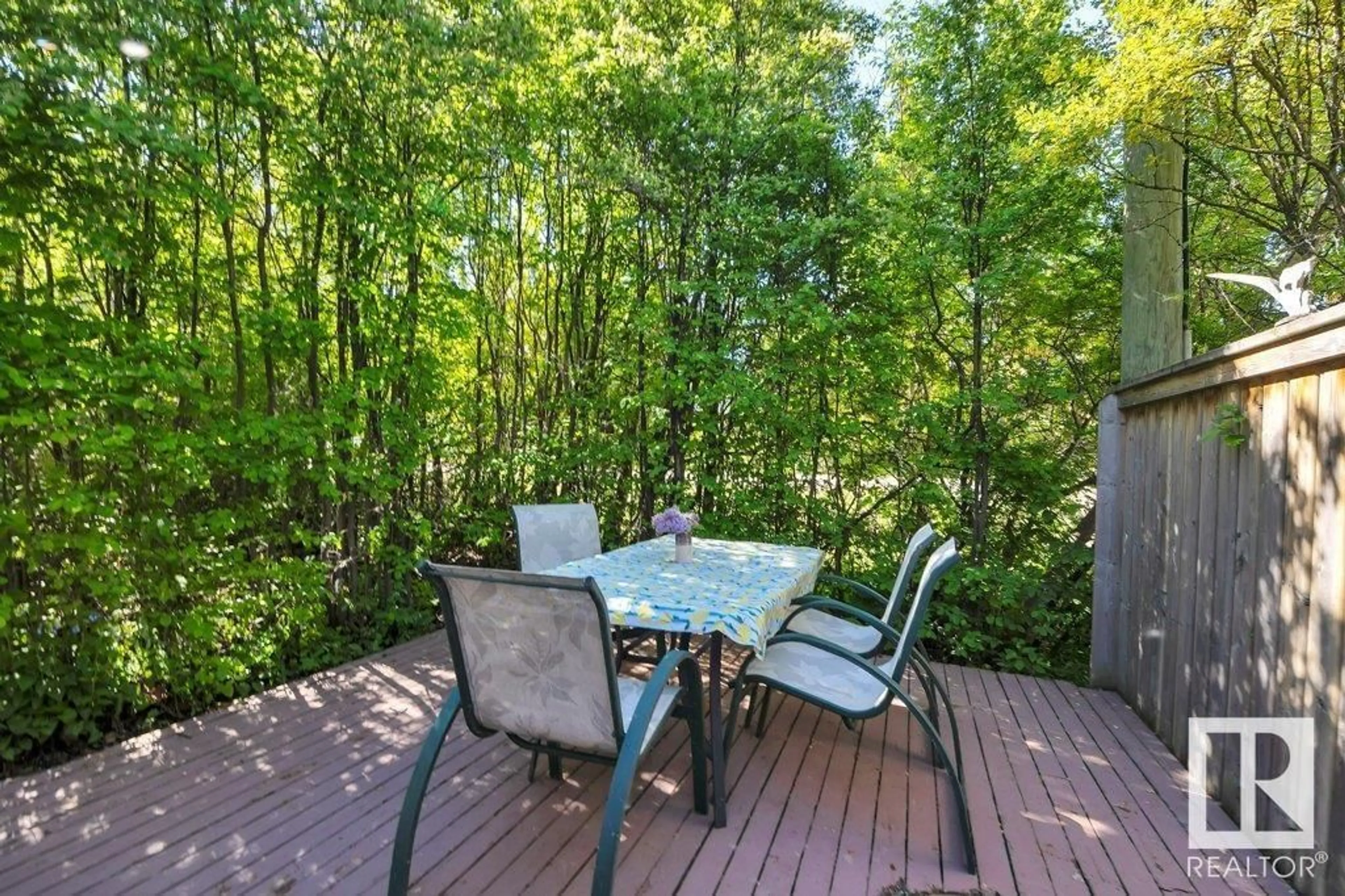 Patio, forest/trees view for 241 LAKESHORE DR, Rural Wetaskiwin County Alberta T0C2V0